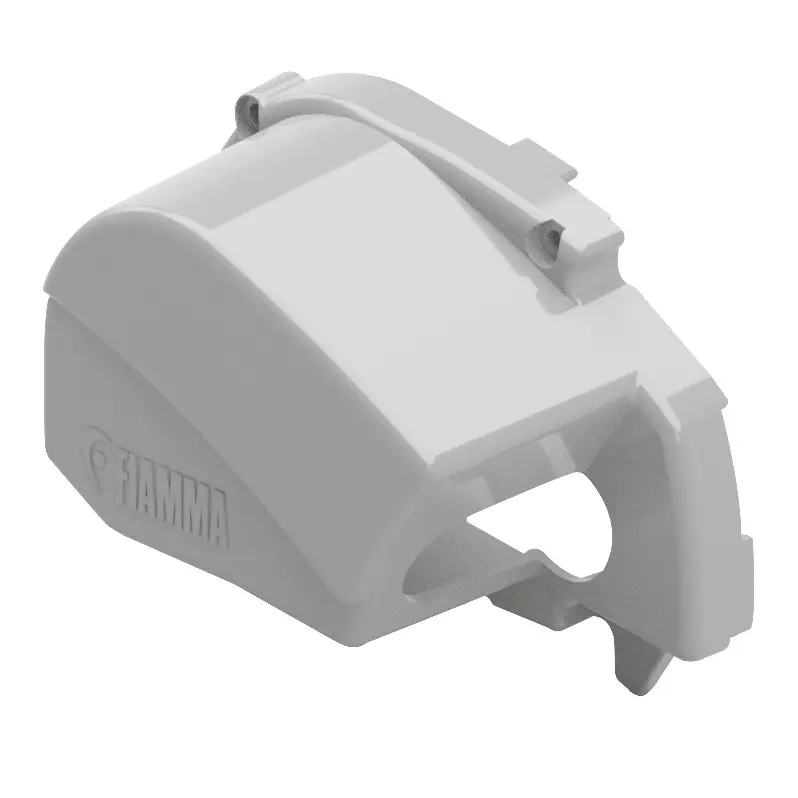 Endkappe, links, titanium für Markise F80