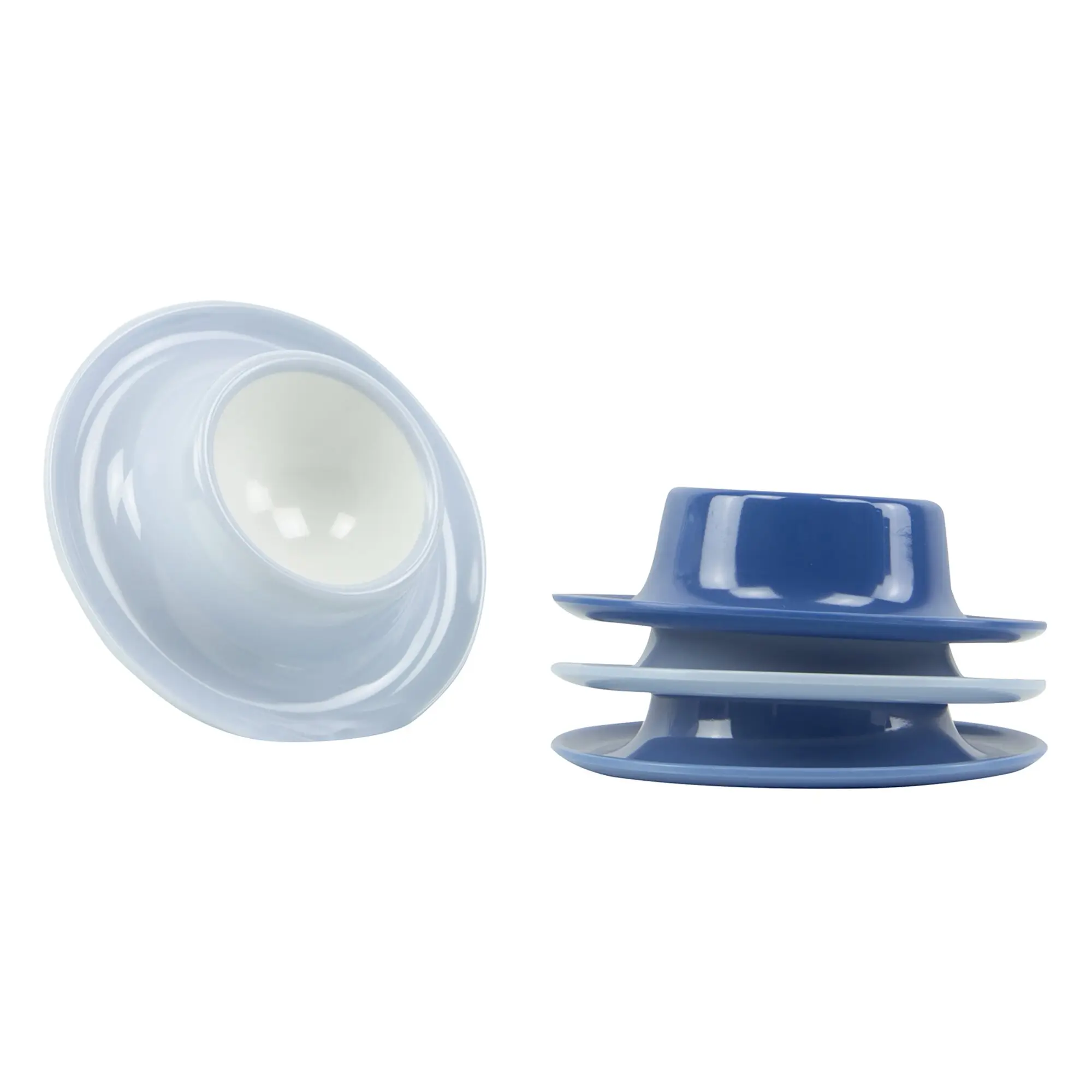 Eierbecher Colour Line, blau, 4er-Set