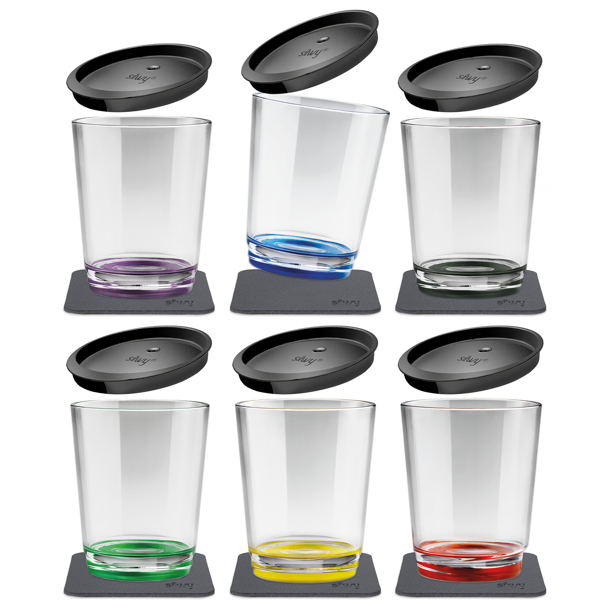 Magnetic Drinking Cup 6-Piece Set