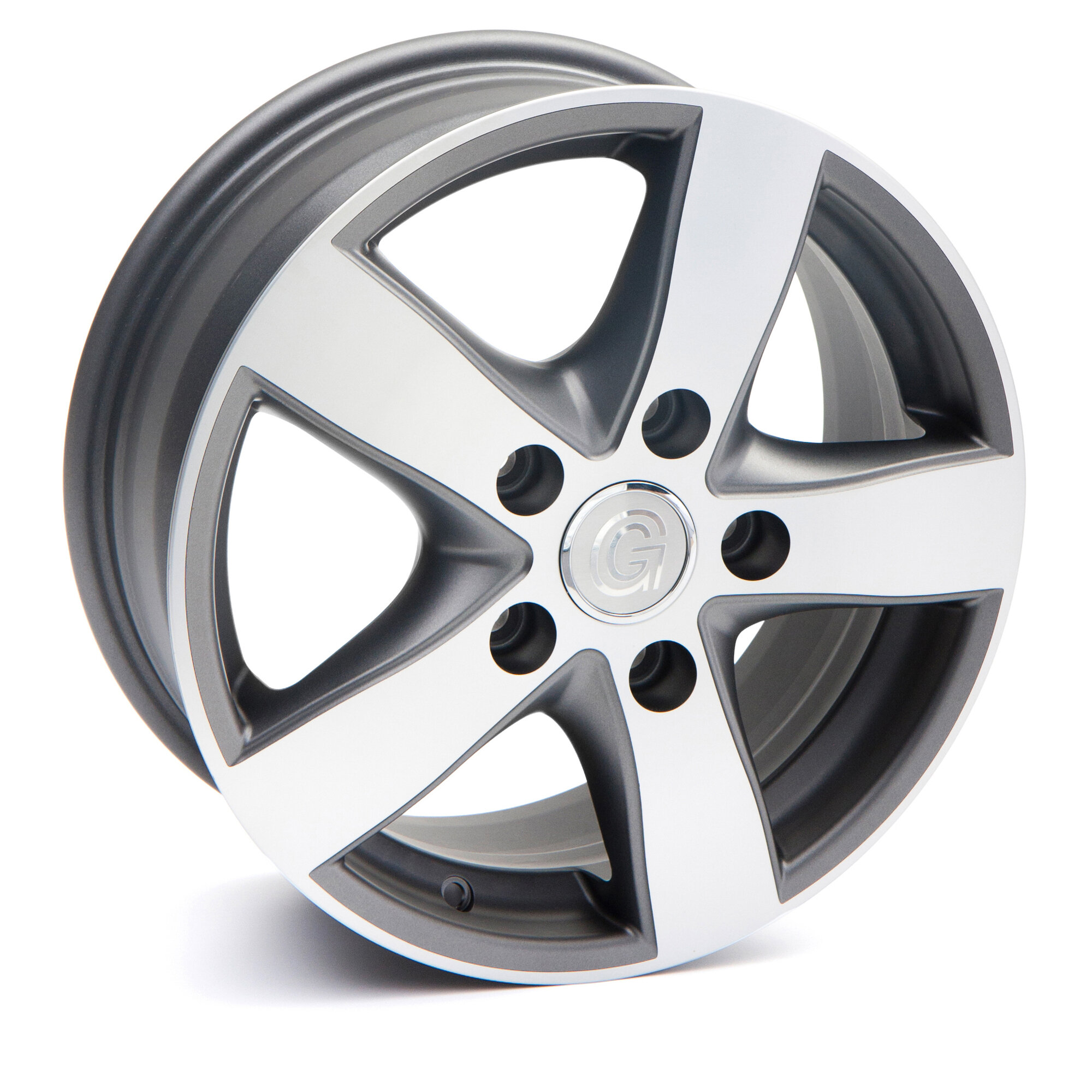 Aluminium Wheel Rim for Fiat Ducato, Anthracite Polished Matt