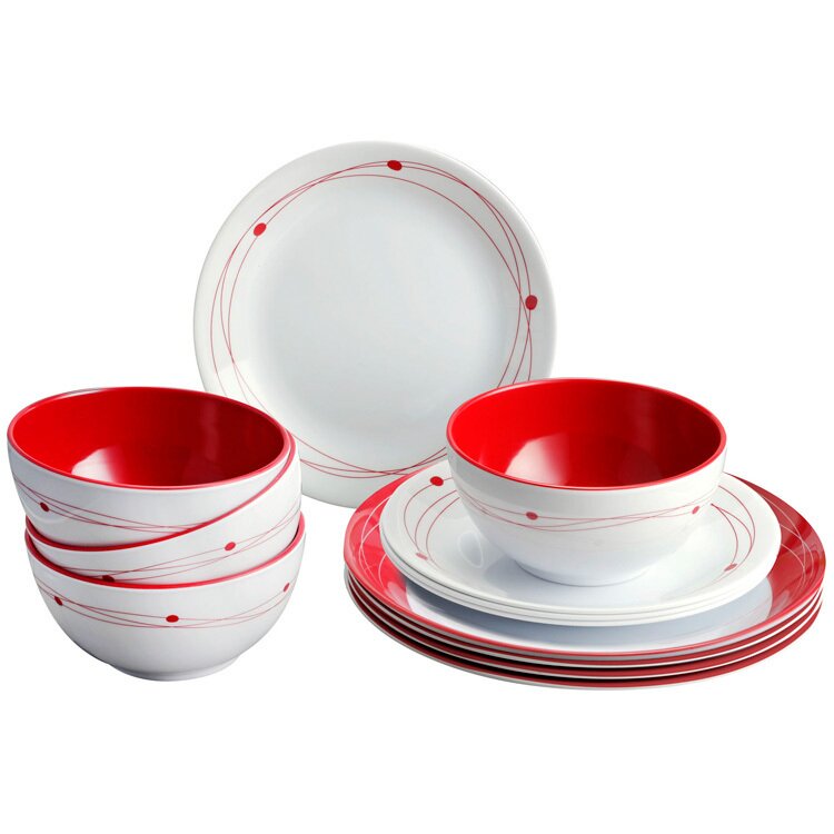 Brunner Geschirrset Cosmic, 12-teilig