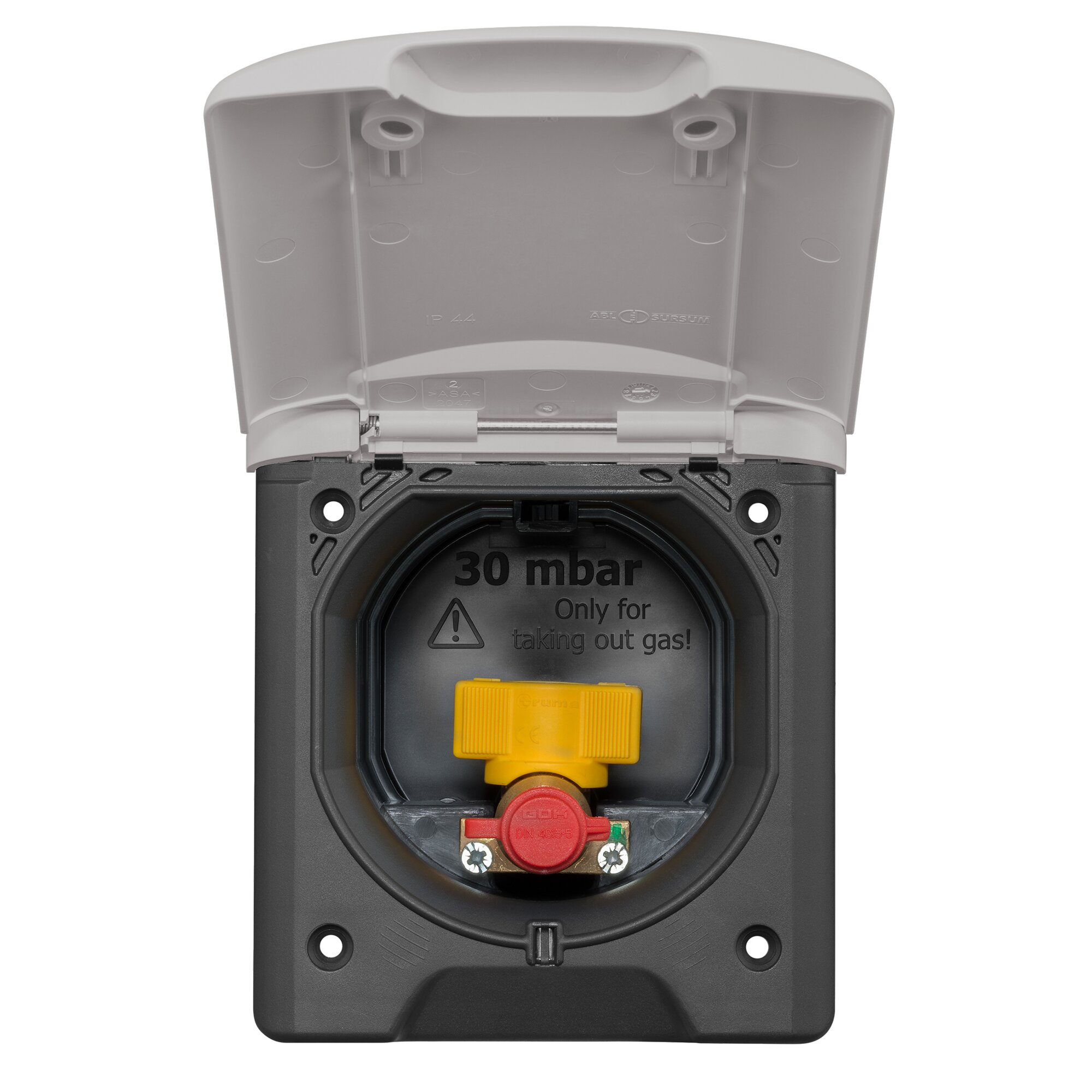Exterior Socket Gas, light grey