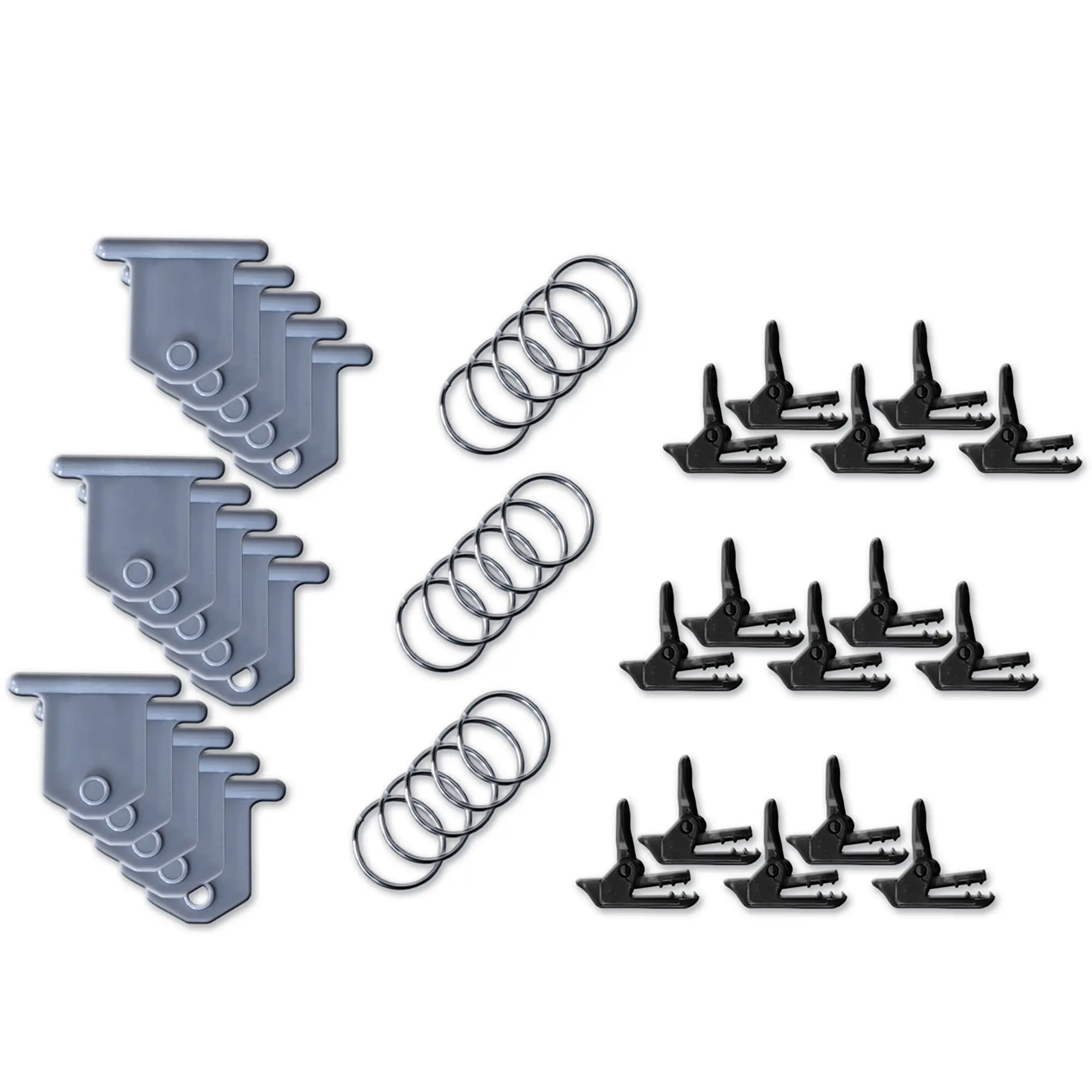 Clip-on Fastening Set for Awning Keder Strips