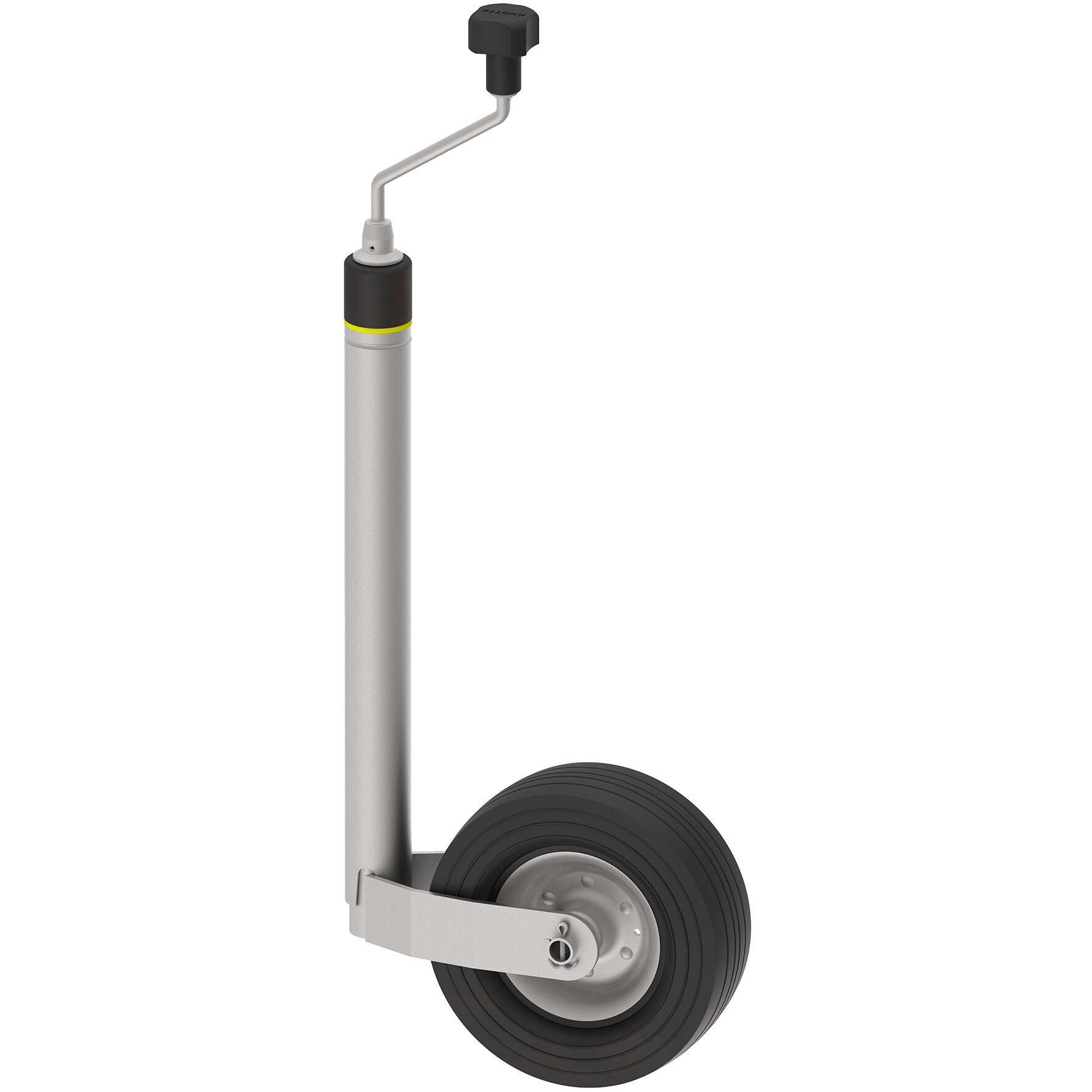 Jockey Wheel with Sheet Steel Rim