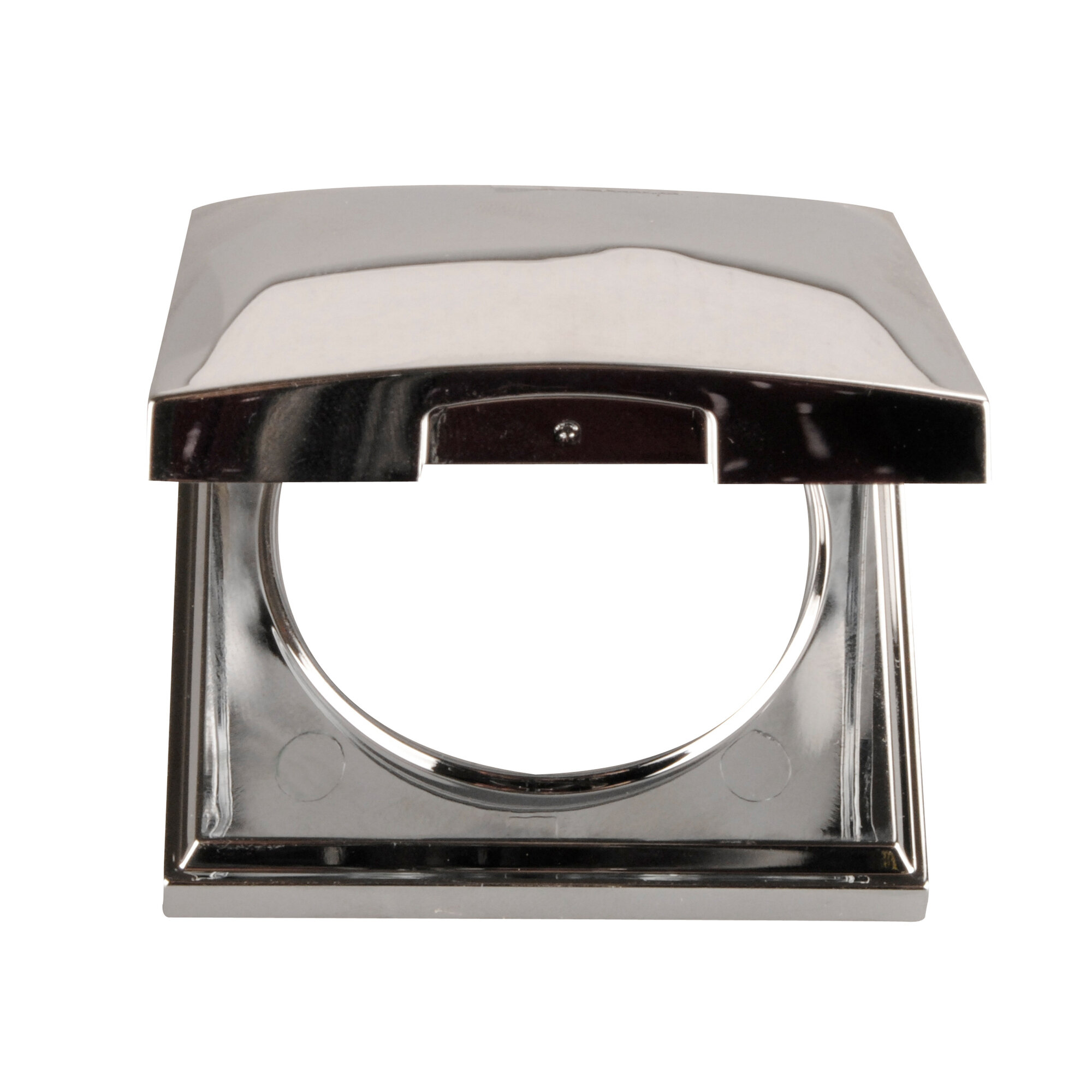 Hinged Lid, chrome, self-service