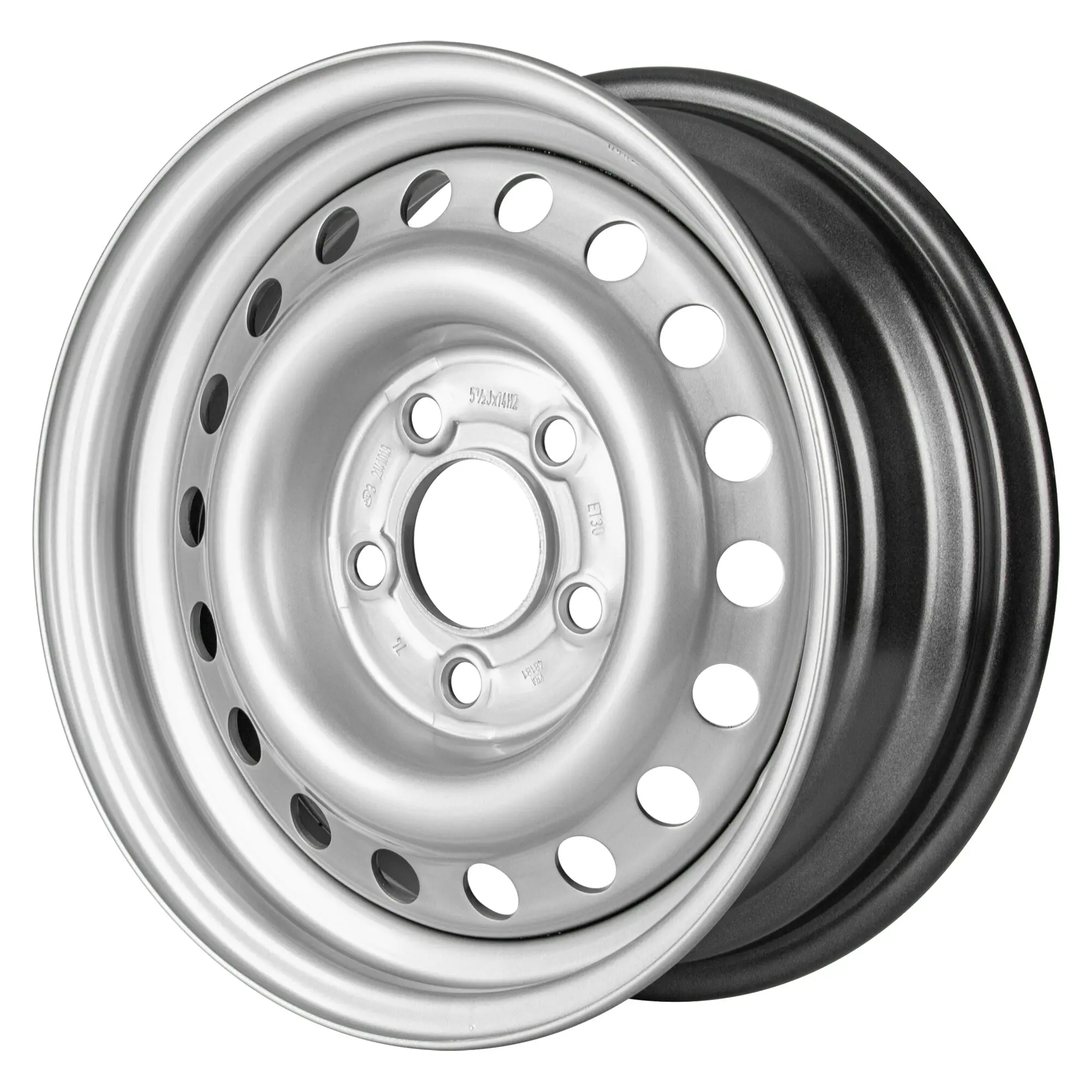 Steel Rim, 1000 kg, Nut: o | LZ 5, 5 ½ J x 14