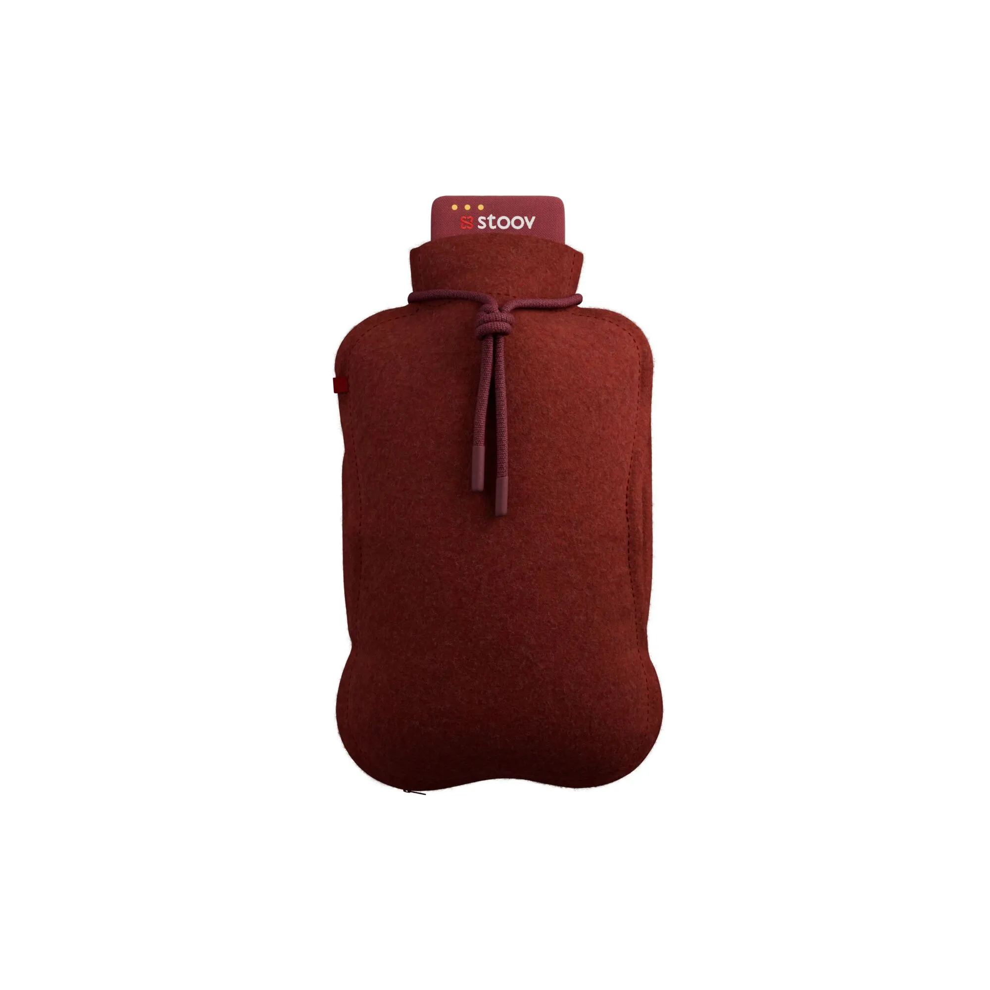 Wärmflasche Homey XL, dunkelrot, originial (28 x 42 cm, S3, kleine Batterie, Flex)