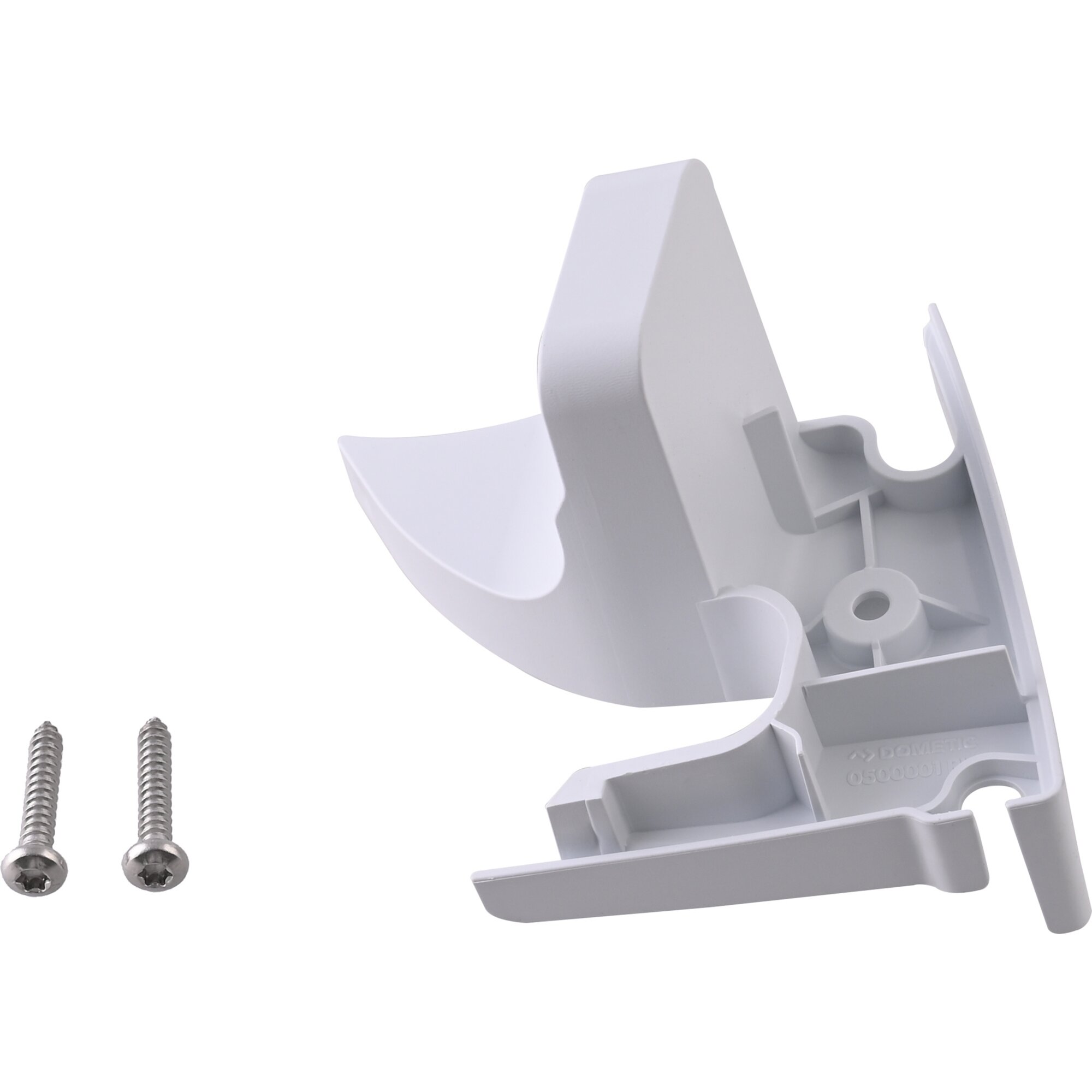 Frontblendenendkappe rechts für Dometic PW 1100, weiß