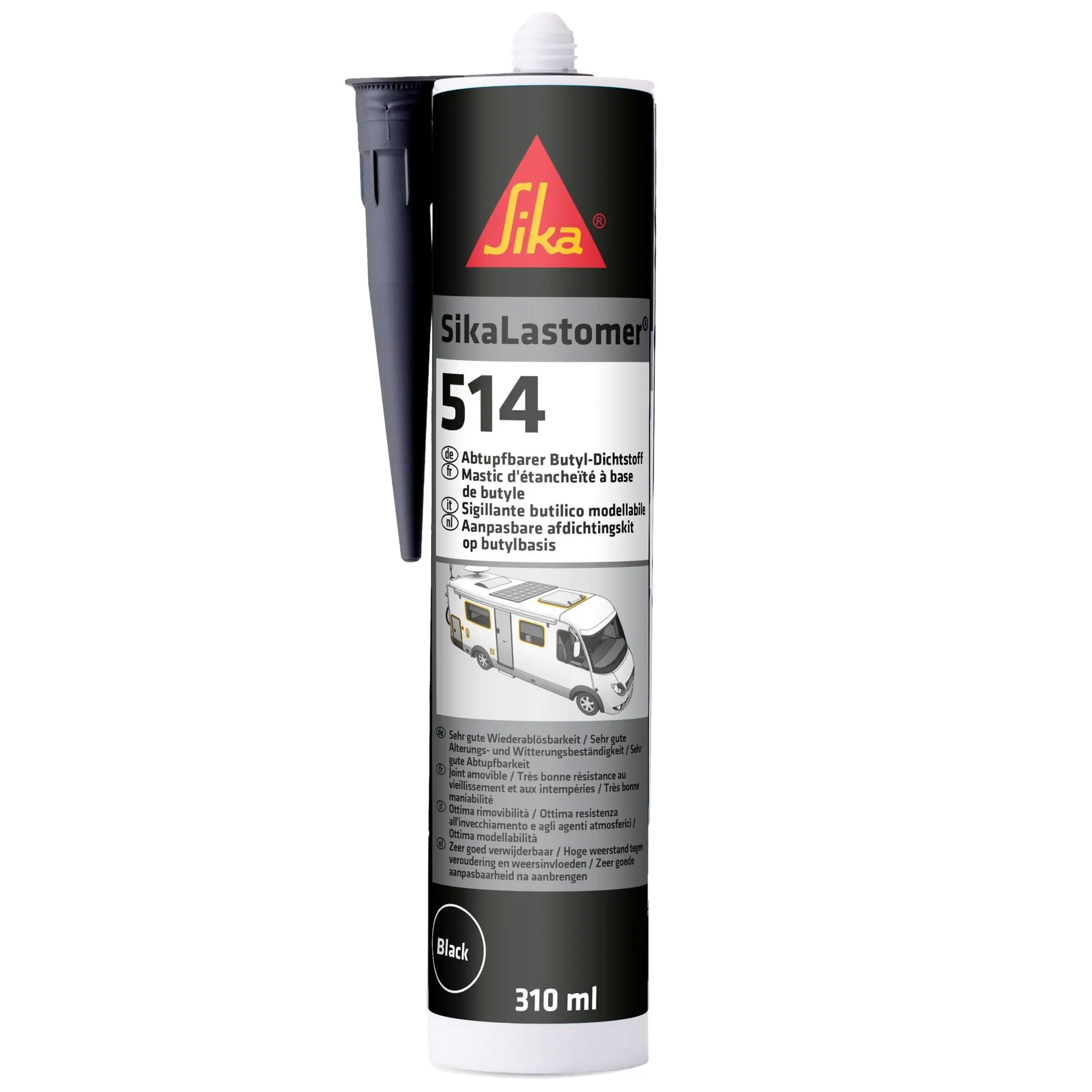 Butyl-Dichtstoff SikaLastomer®-514, schwarz