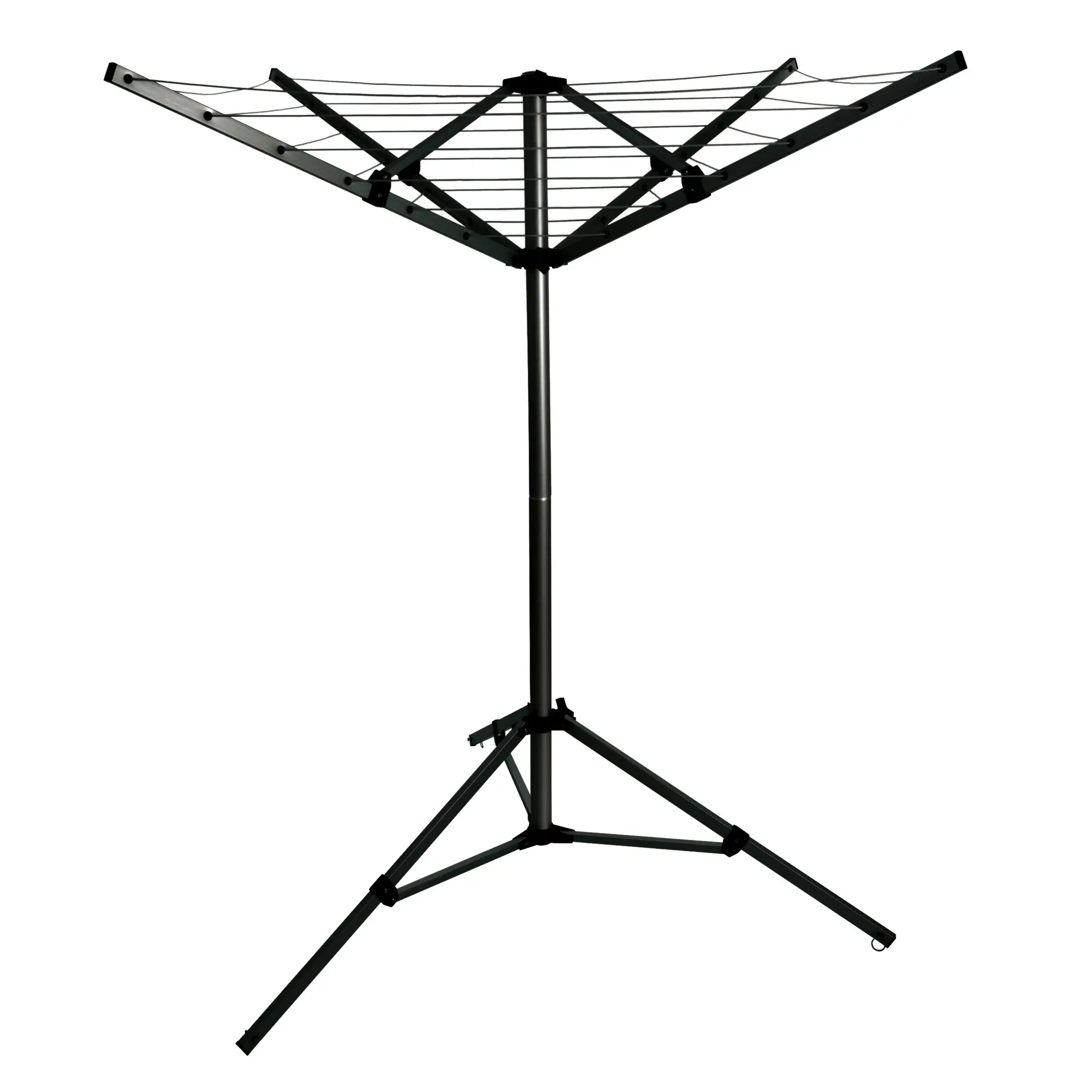 Wäschespinne Premium schwarz matt