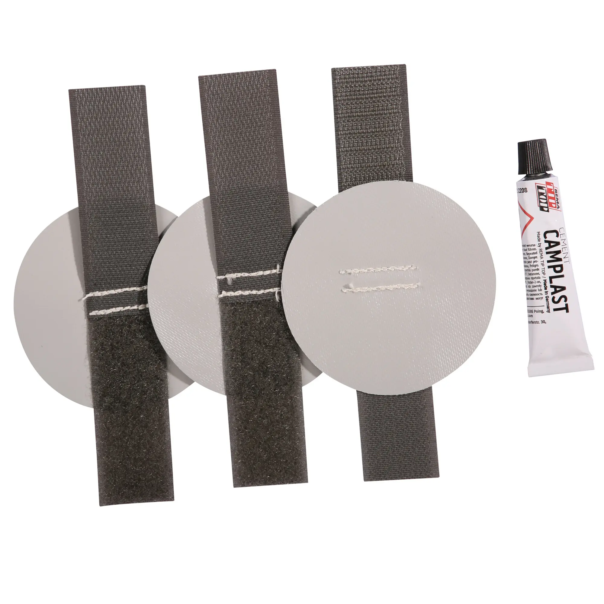 Zeltstabbefestiger, grau