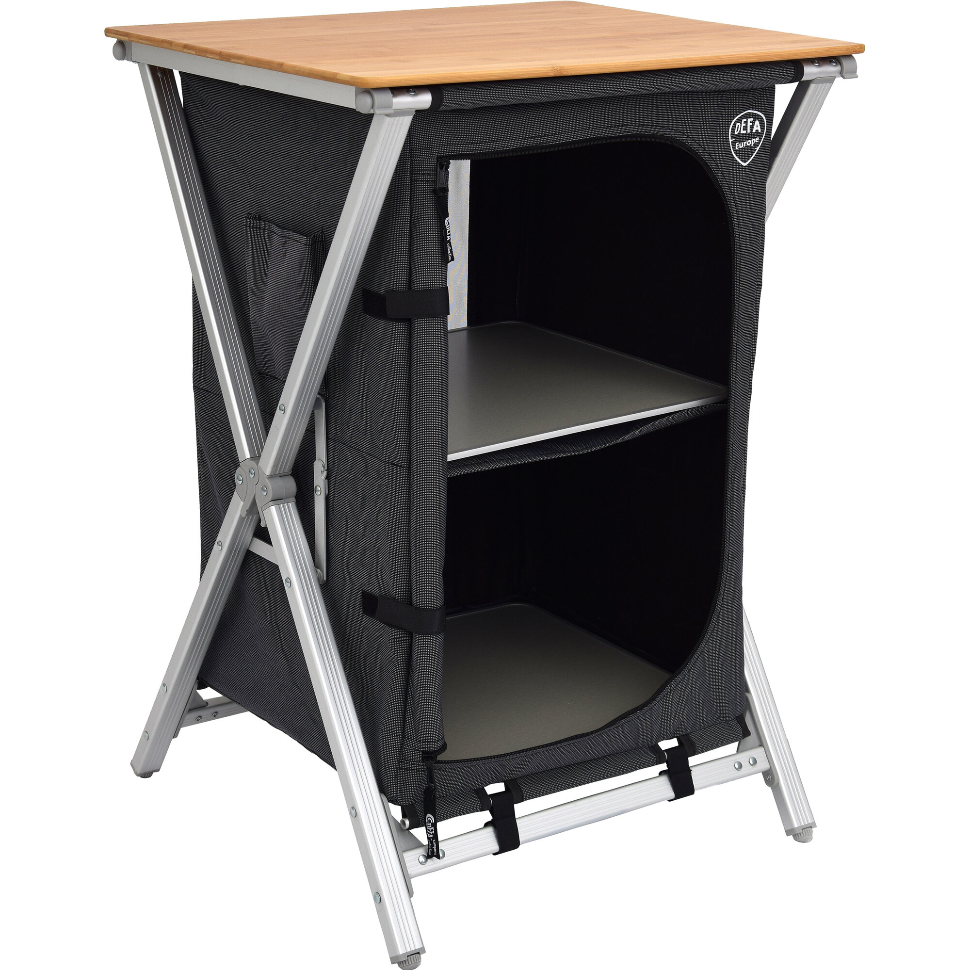 Camping Cabinet Easy Folding, 60 cm