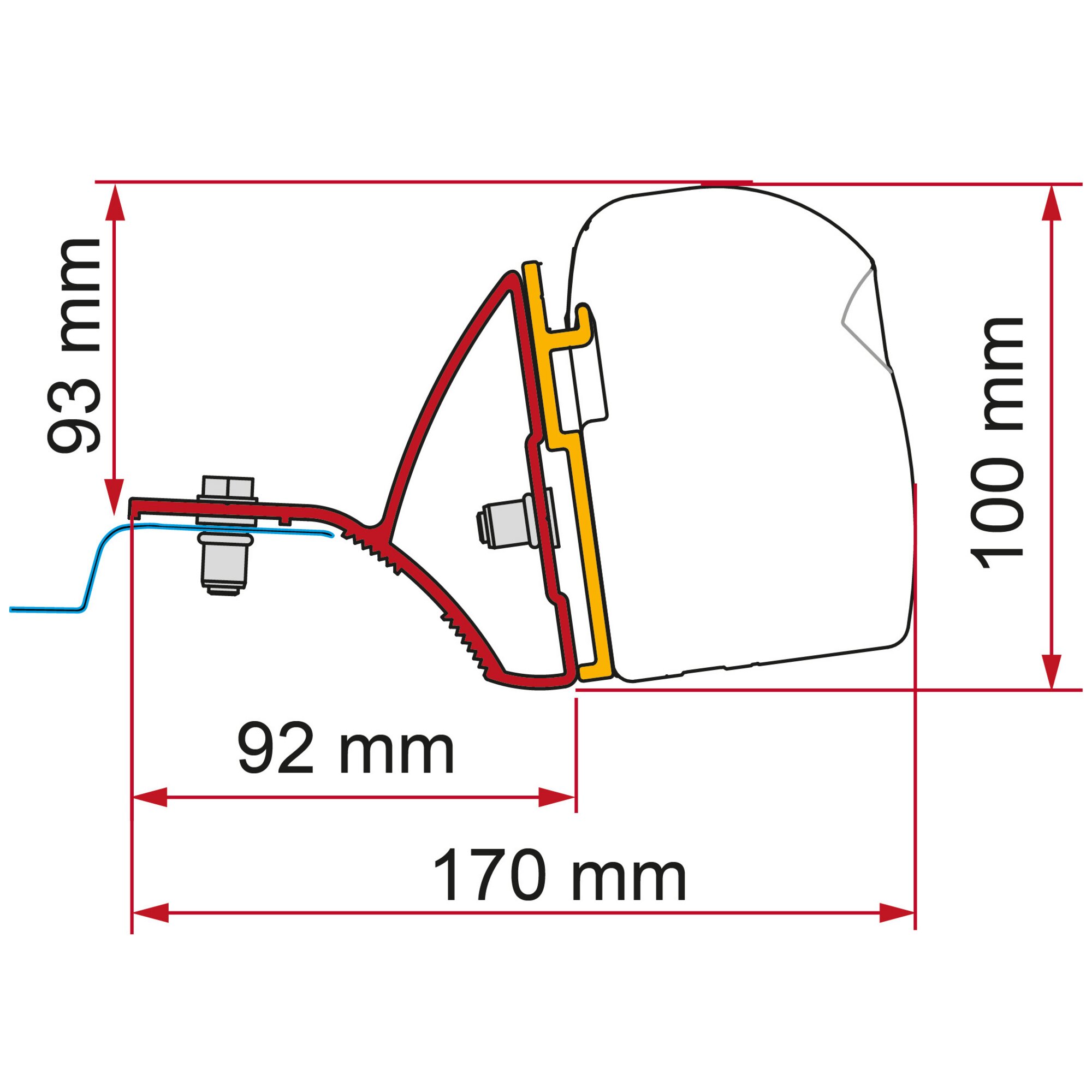 Fiamma Kit Renault Trafic Deep Black