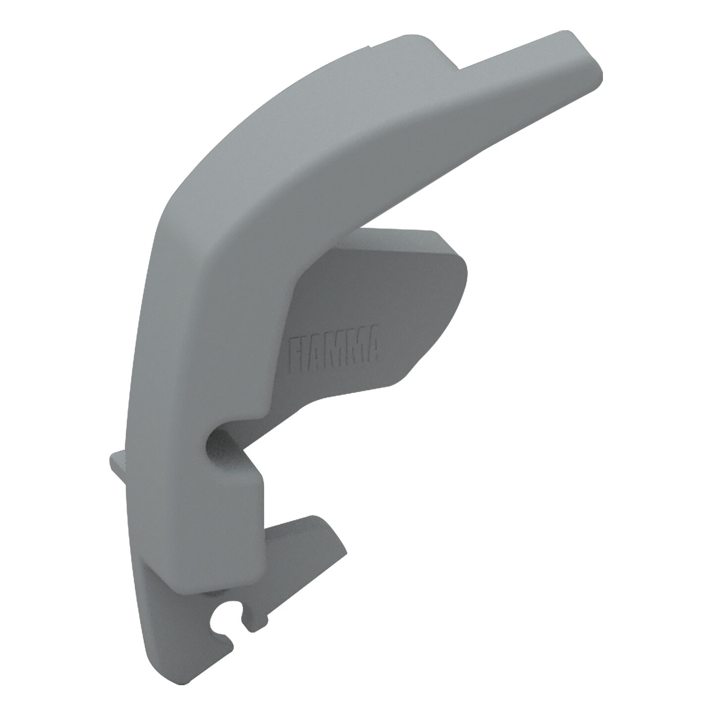 Lead Bar End Cap, right-hand, titanium