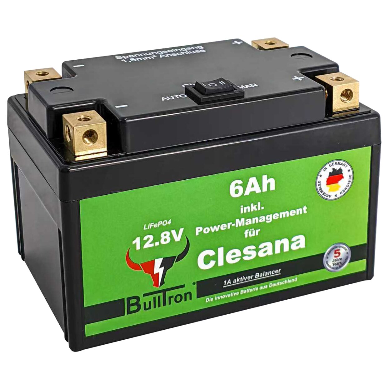 Lithium Battery for Clesana C1 incl. Power Management & Connection Cable