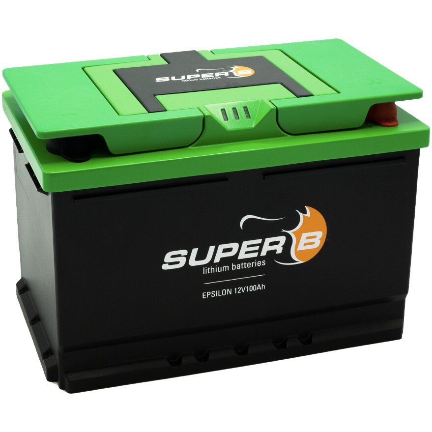 Lithium Battery Super B Epsilon LiFePO4, 100 Ah