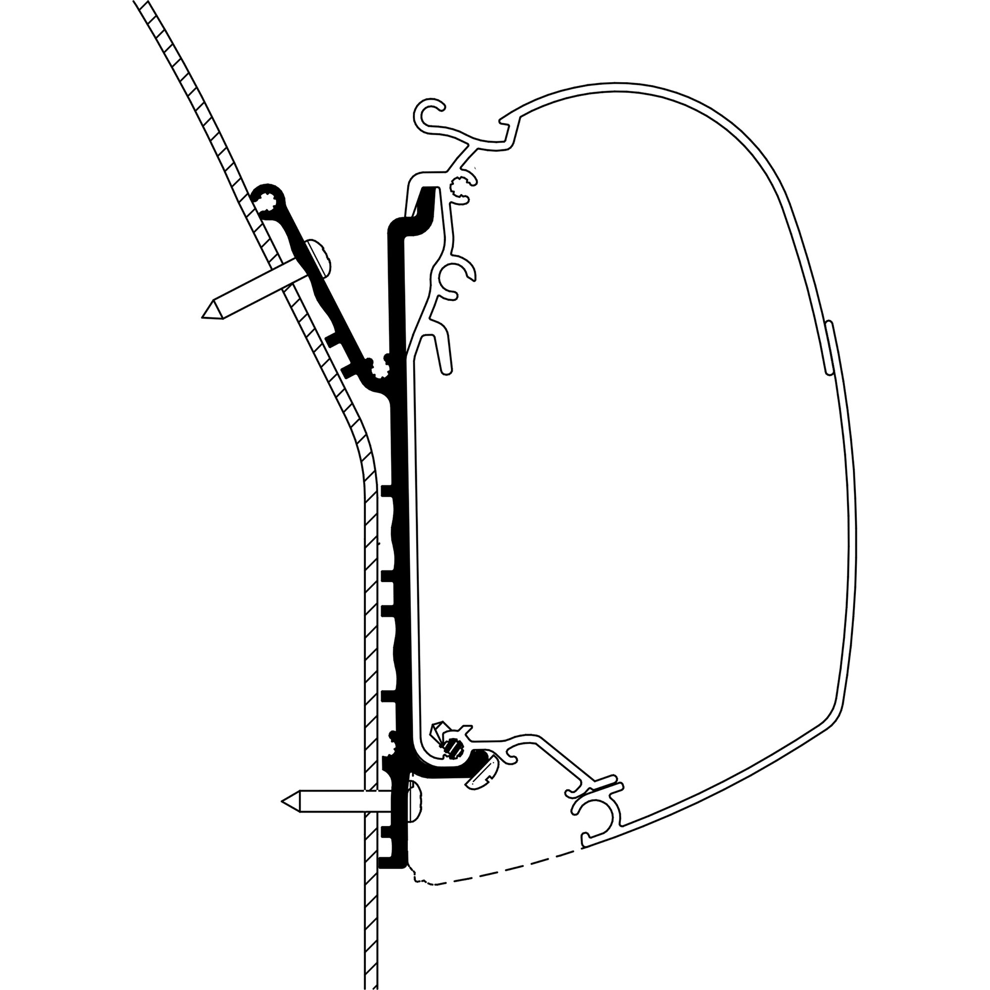 Thule Adapter Knaus Deseo 2019