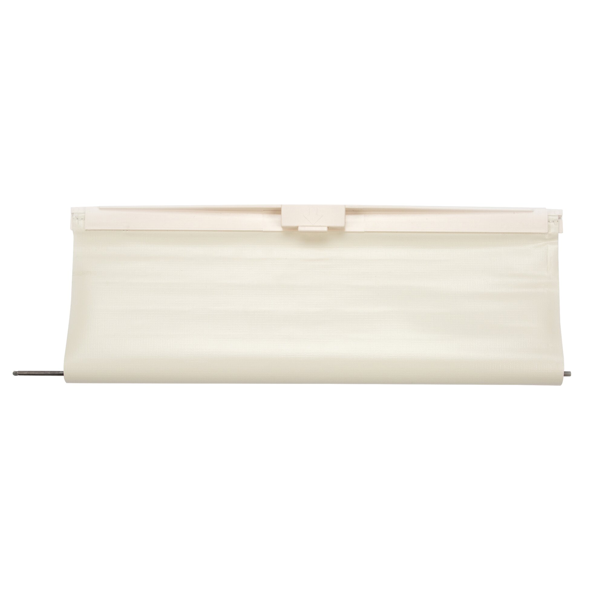Blackout Blind with Handle Strip for Combination Blind, cream white
