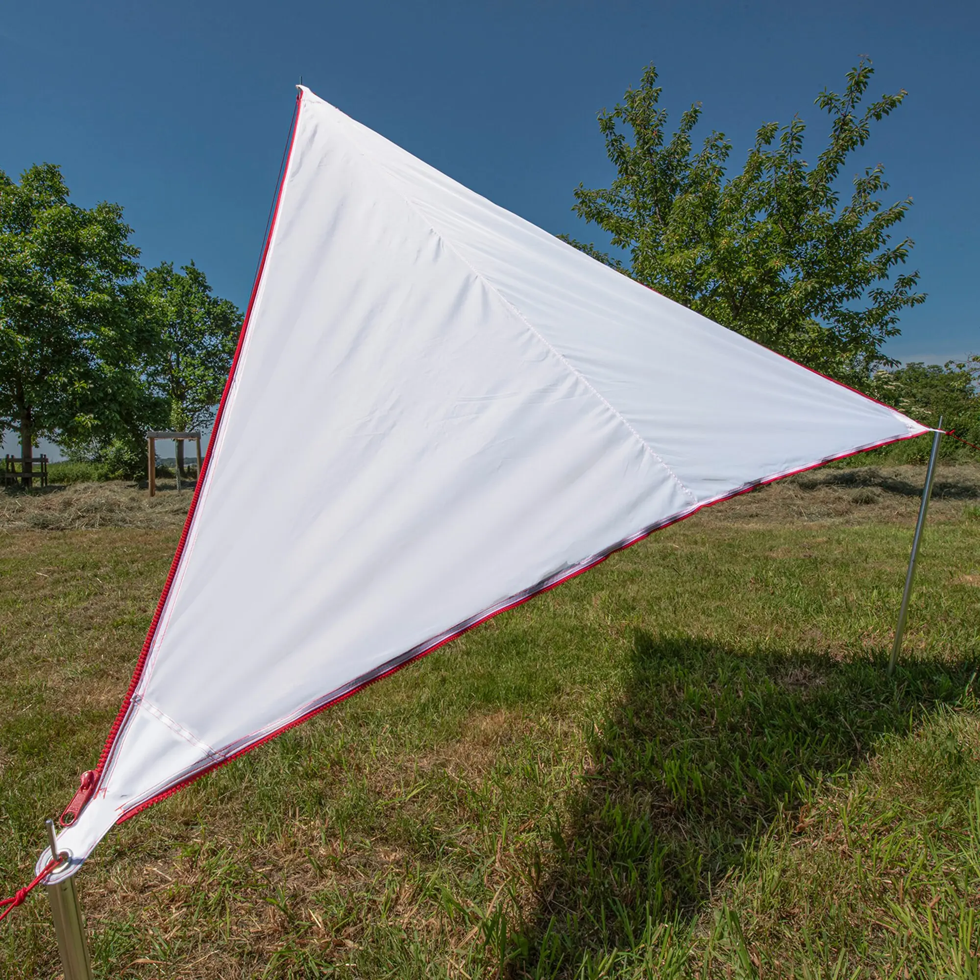 Sonnensegel „Zip Canvas" Oriental, Oriental white