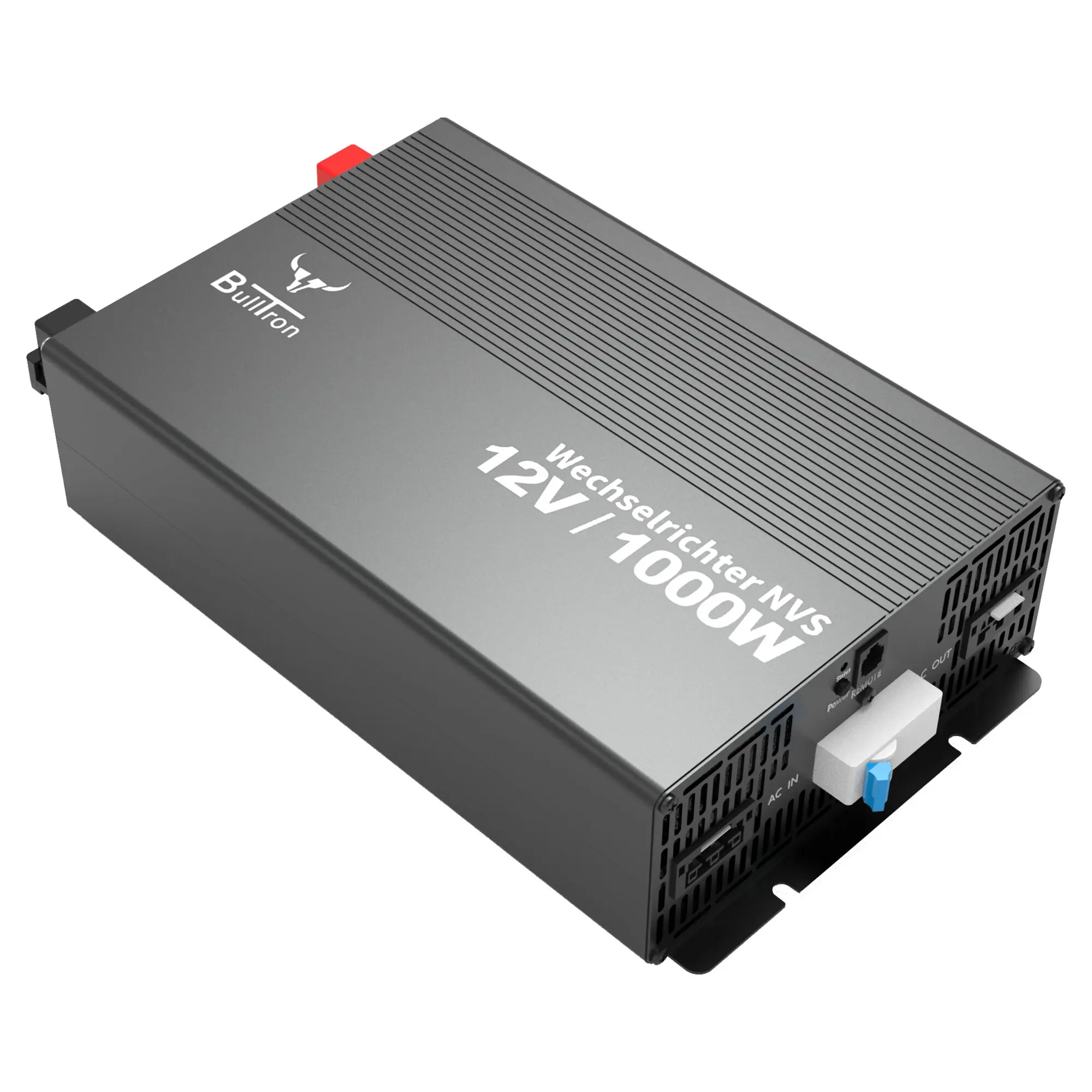 Wechselrichter mit Netzvorrangschaltung und FI-Schutzschalter, 1000 W