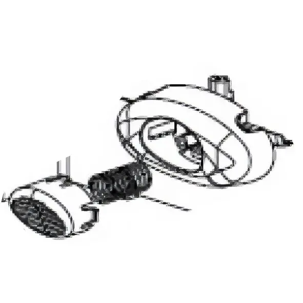 Drucktaster mit Montageteilen