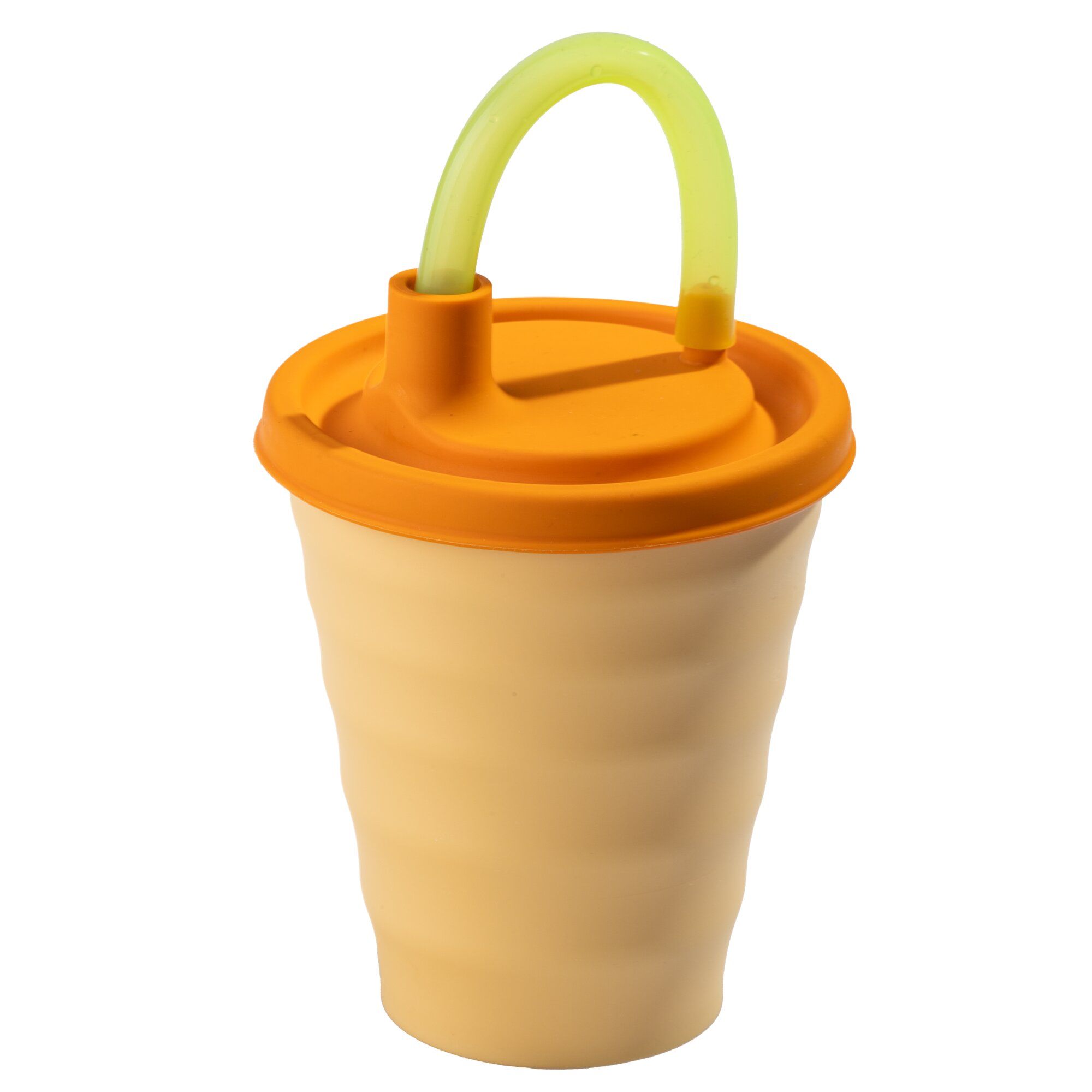 Drinking Cup with Lid, yellow