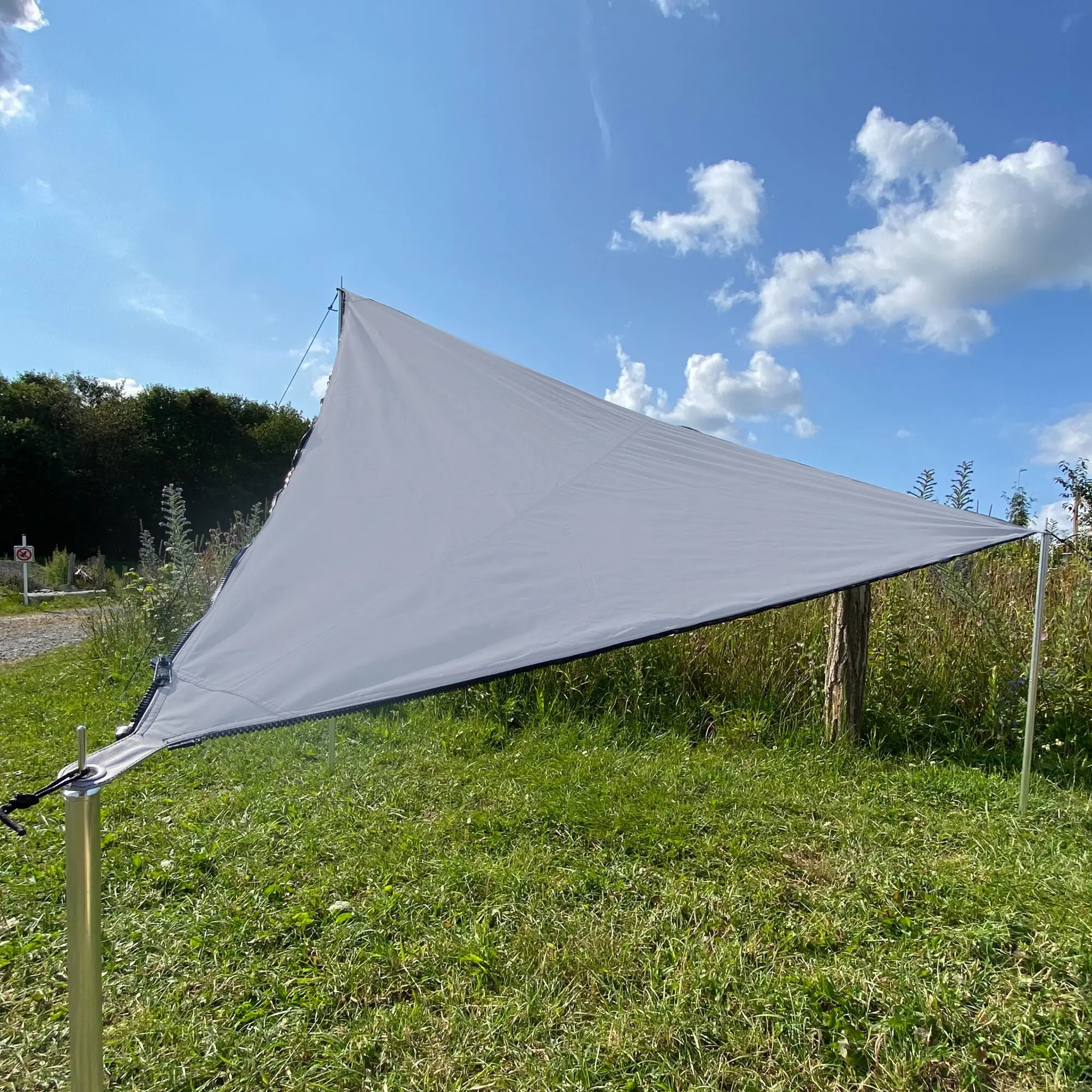 Sonnensegel „TC-Zip Canvas“ Scandinavian, drizzle