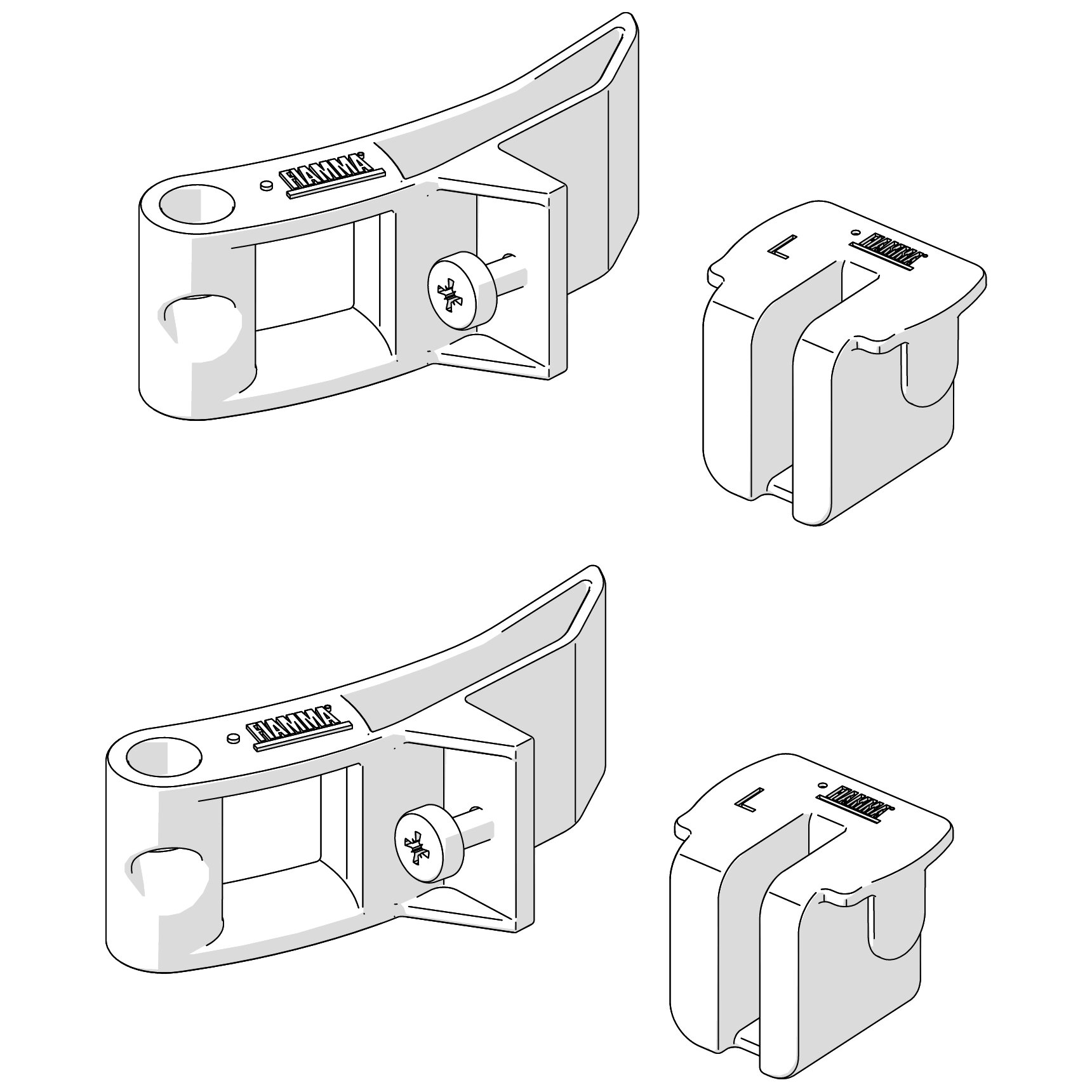 Montagekit für Side F65