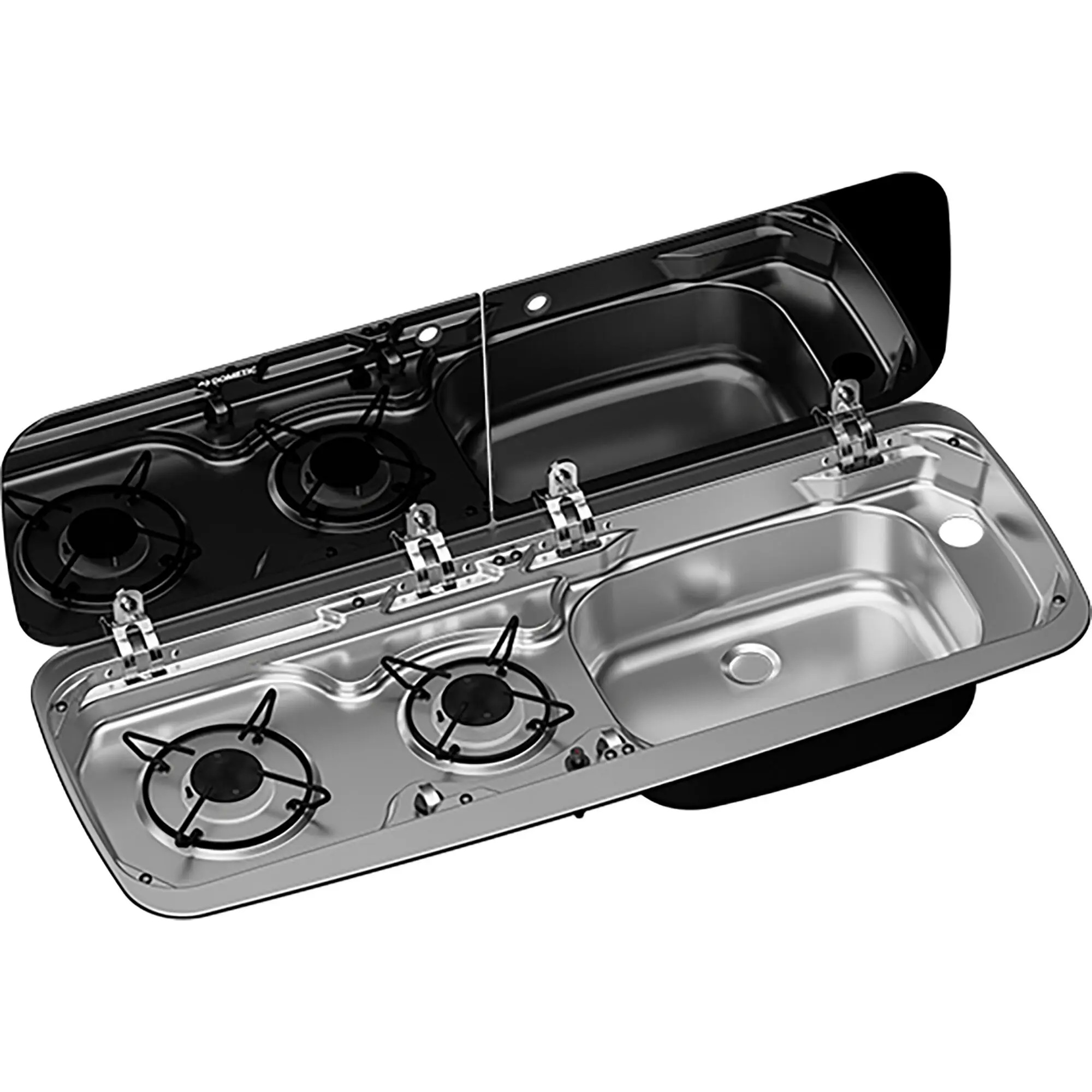 Kocher-Spülenkombination Dometic MO 9222R, Becken rechts