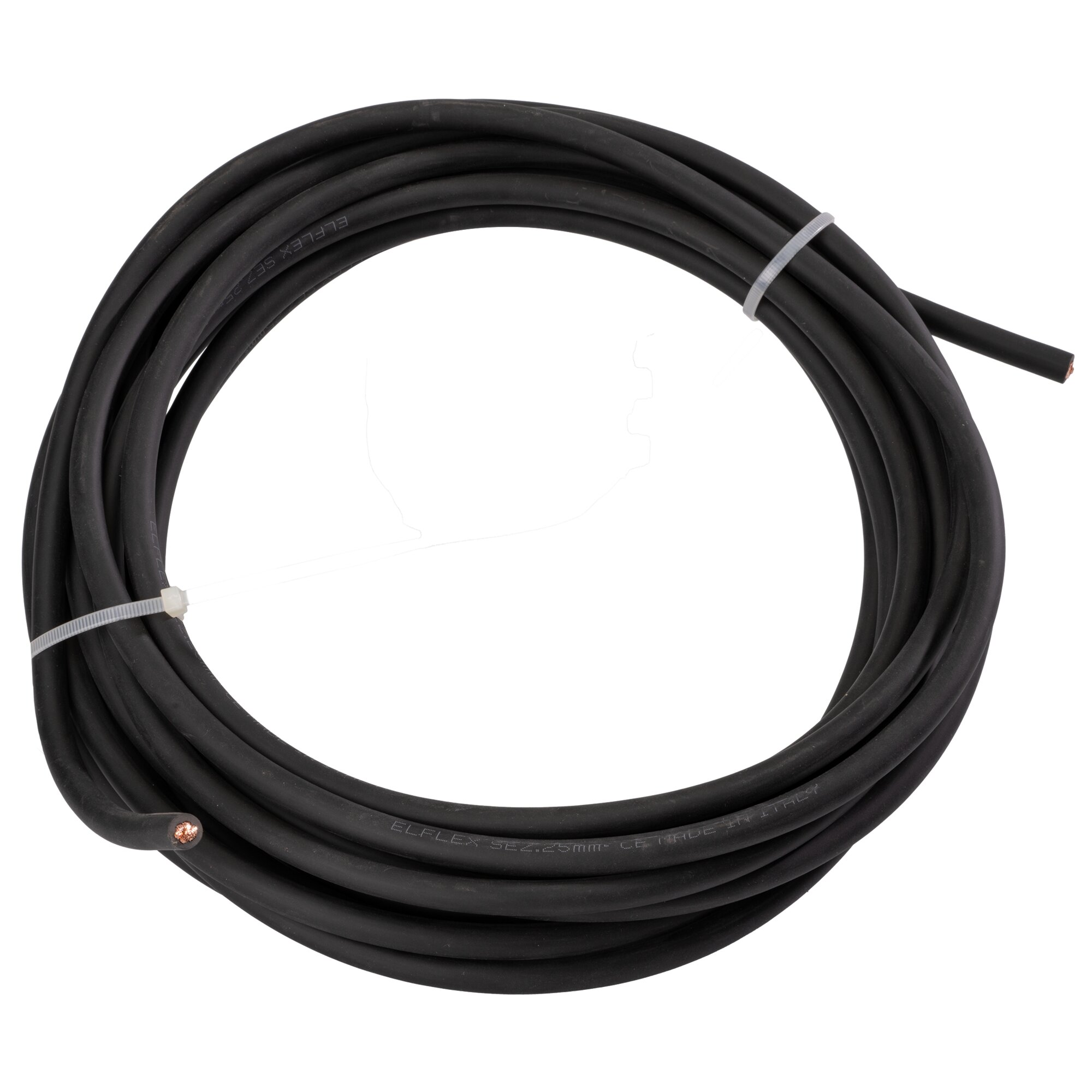 Cable 25 mm², black
