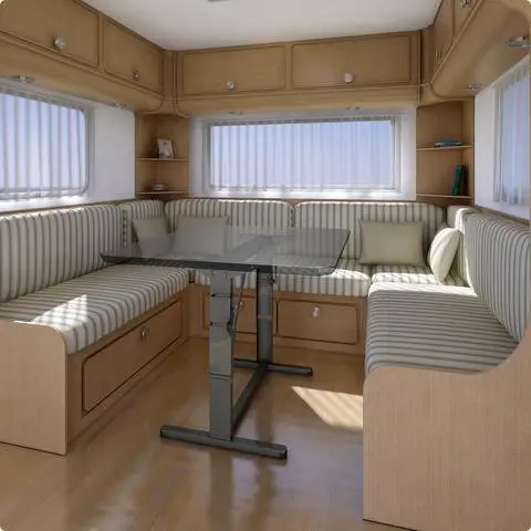 Hubtischgestell HTA 116, hellgrau, 60 cm