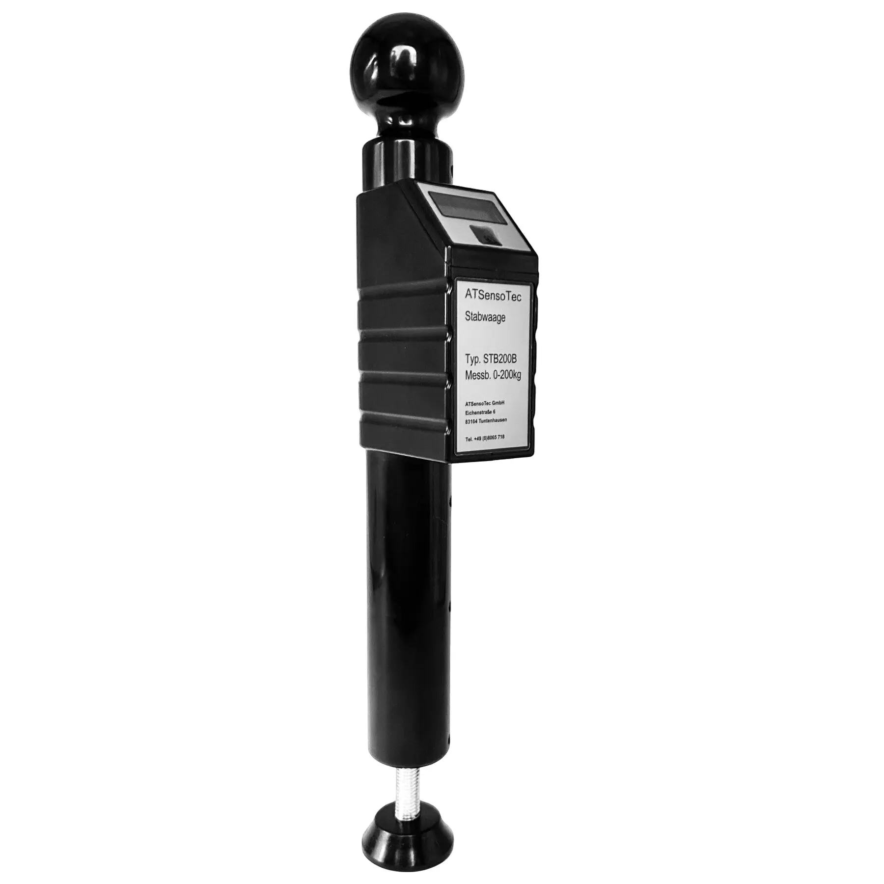 Digitale Stützlastwaage STB 200 B mit Bluetooth schwarz