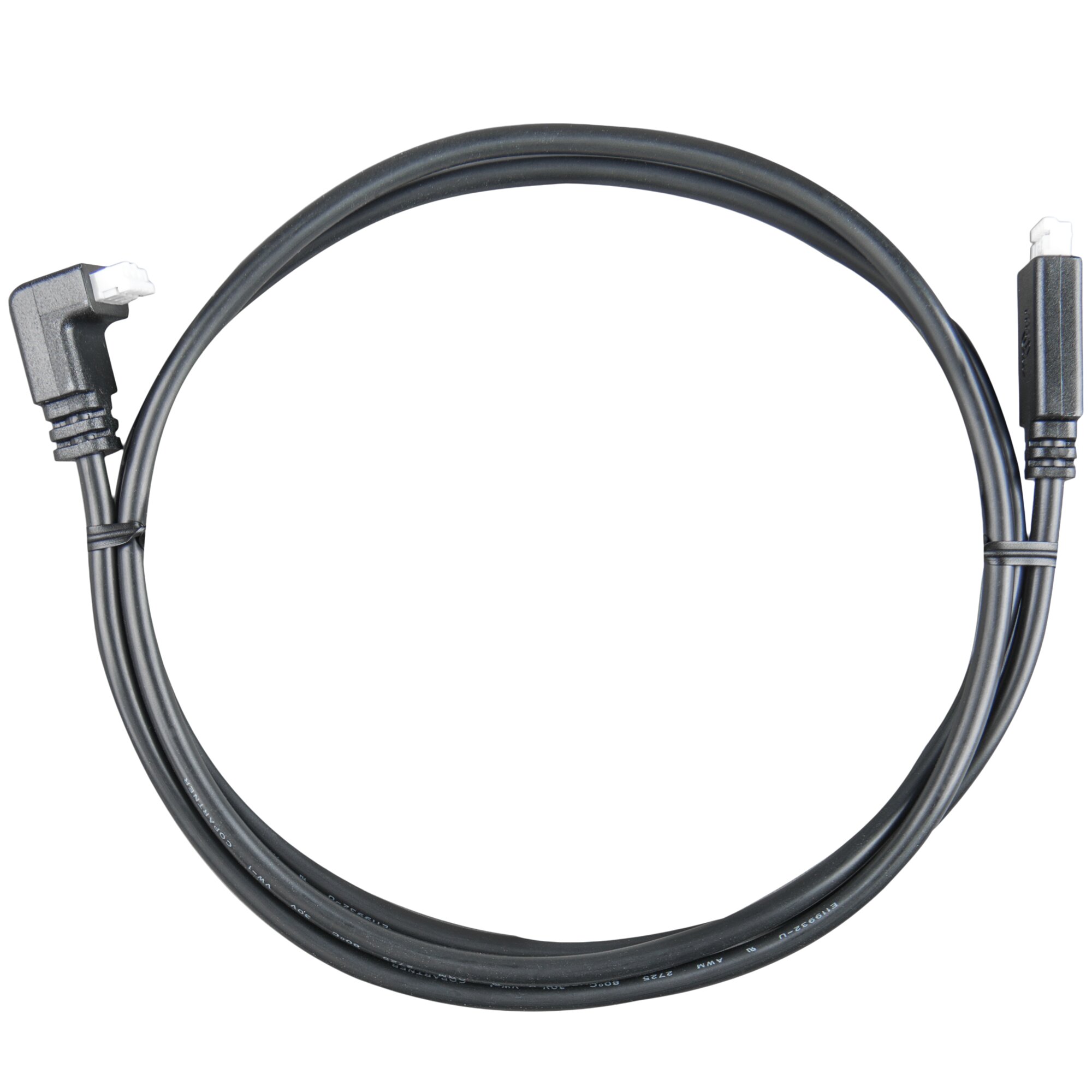Connection Cable VE.Direct 90°, angled on one side, 1.8 m