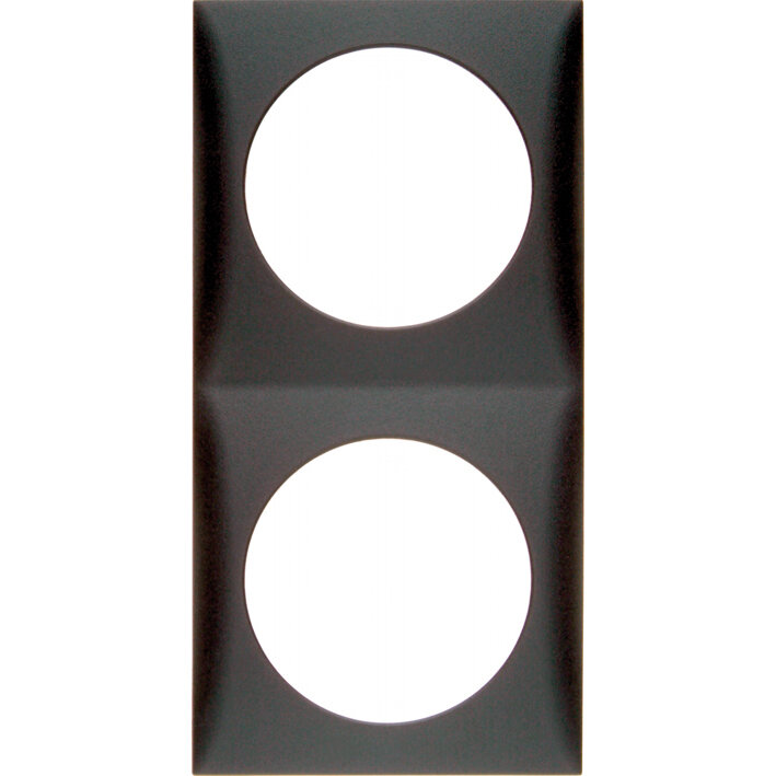 Rahmen anthrazit, 2-fach