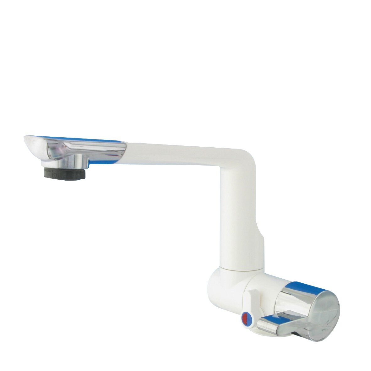 Single-Lever Mixer Arona, white, self-service