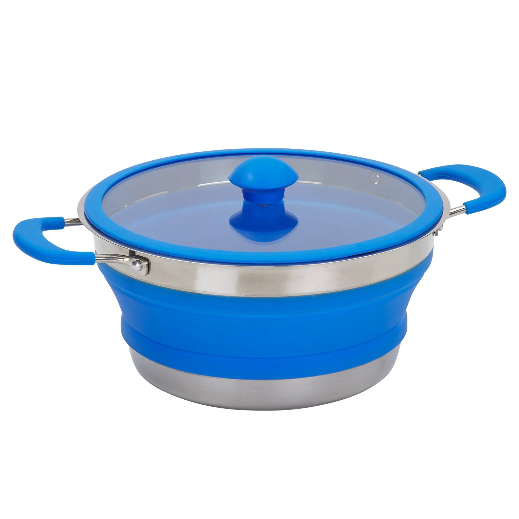 Faltbarer Topf Indigo, 26 cm