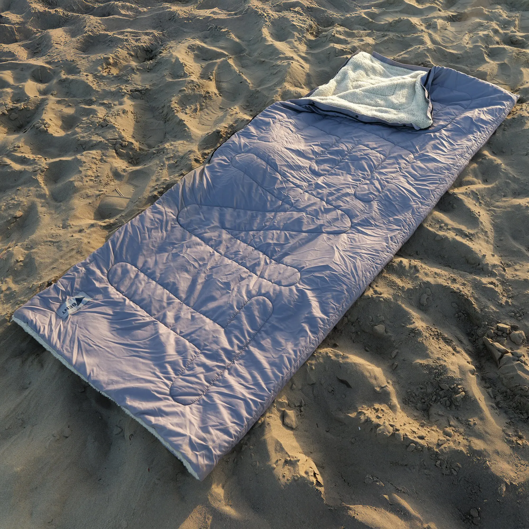 Vanlife Schlafsack Bentcho, Scandi uni grau