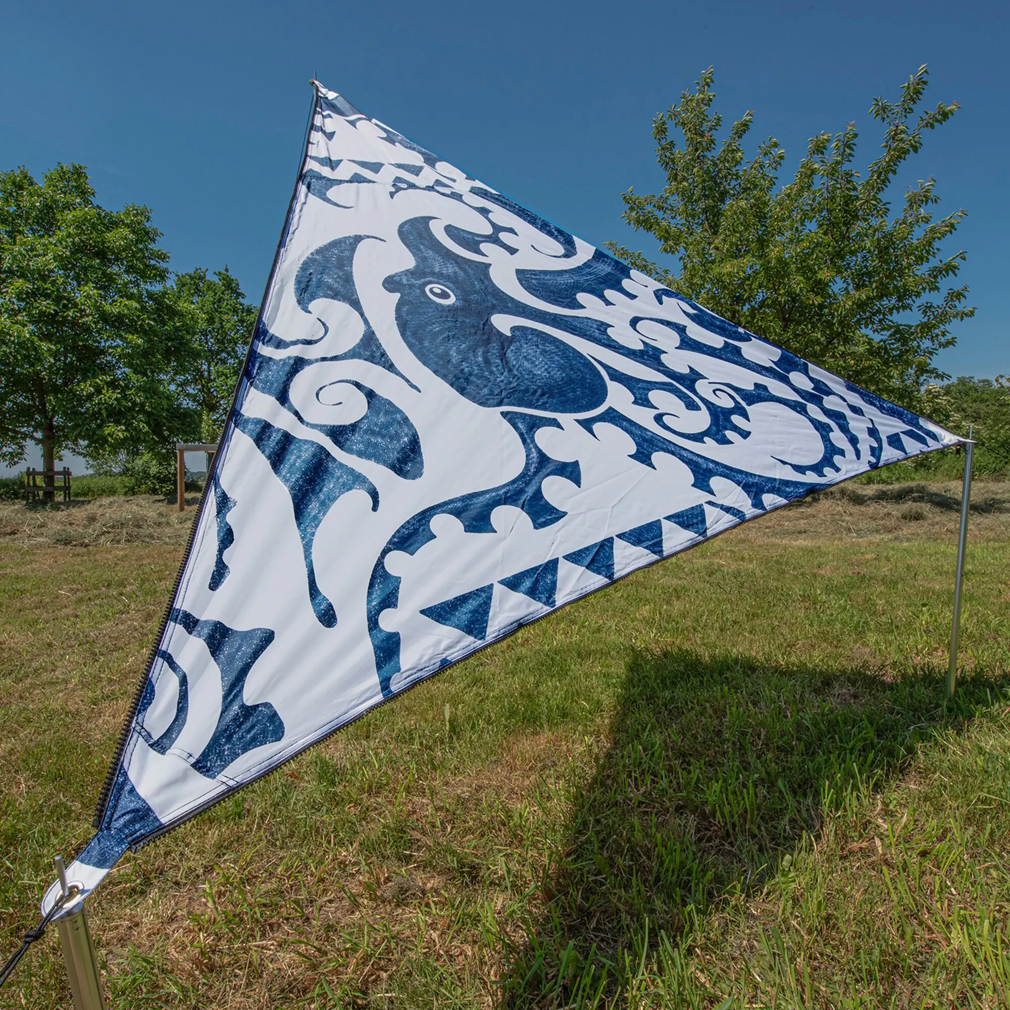 Sonnensegel „Zip Canvas" New Zealand, New Zealand octopus print