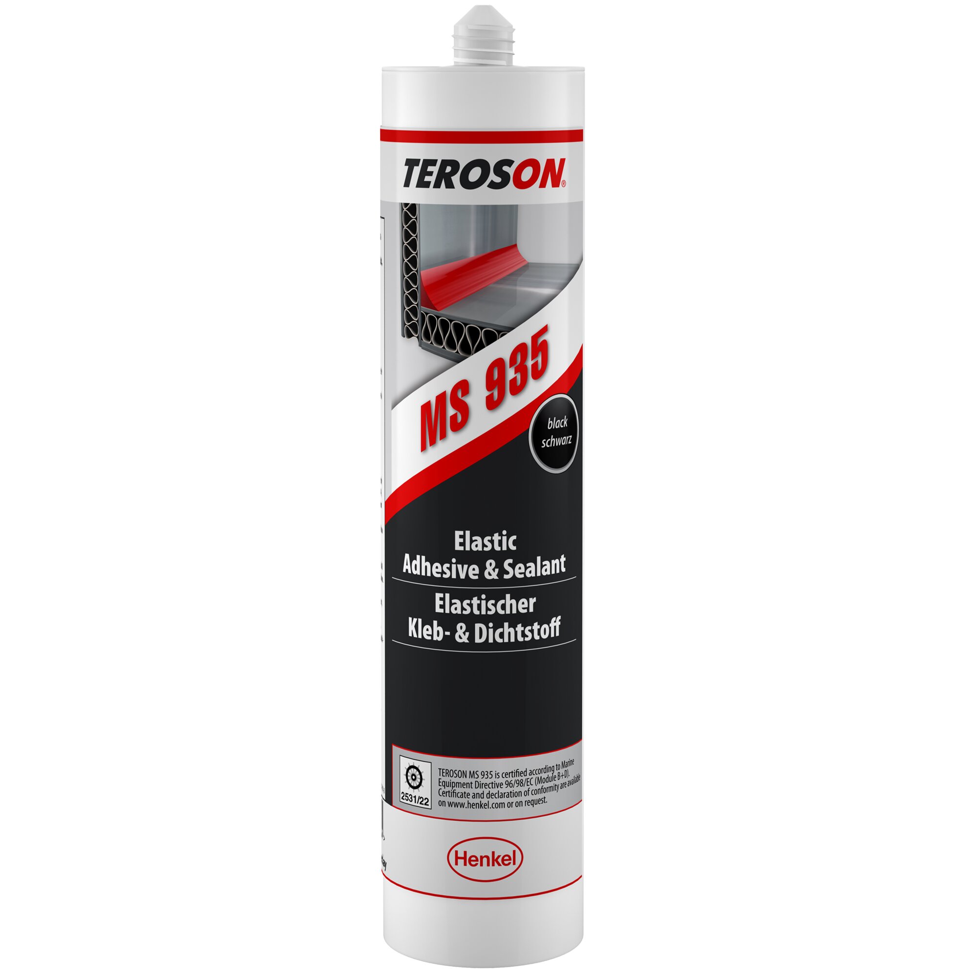 Adhesive TEROSON® MS 935 BK CR