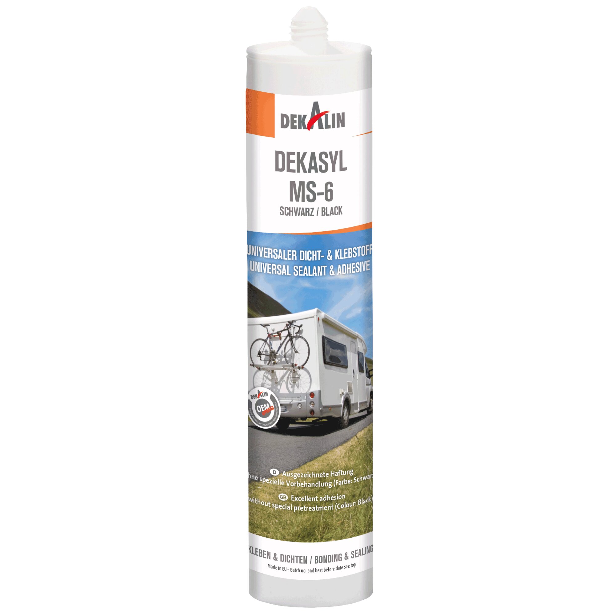 Sealant and Adhesive DEKAsyl MS-6, black