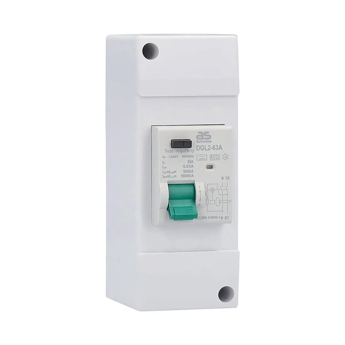 Fuse Box SK 3 RCCB in Housing