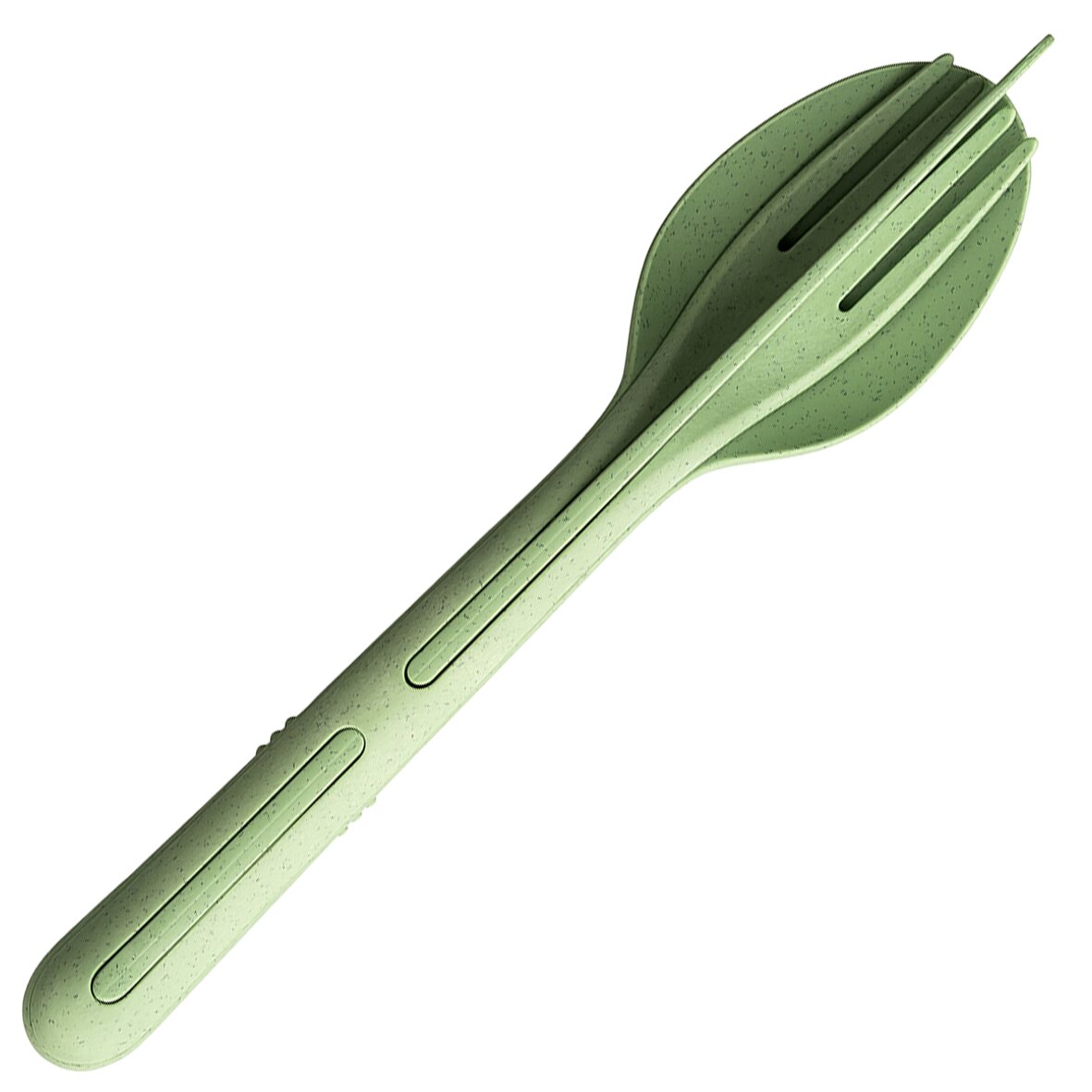 Cutlery Set KLIKK, green