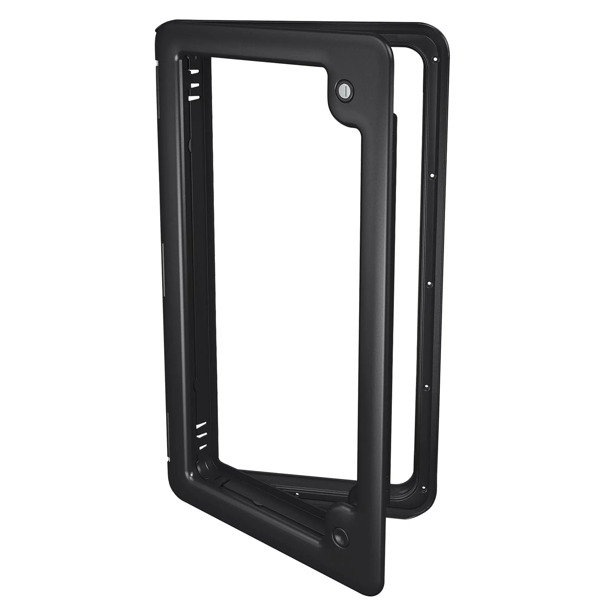 Serviceklappe Modell 4, schwarz