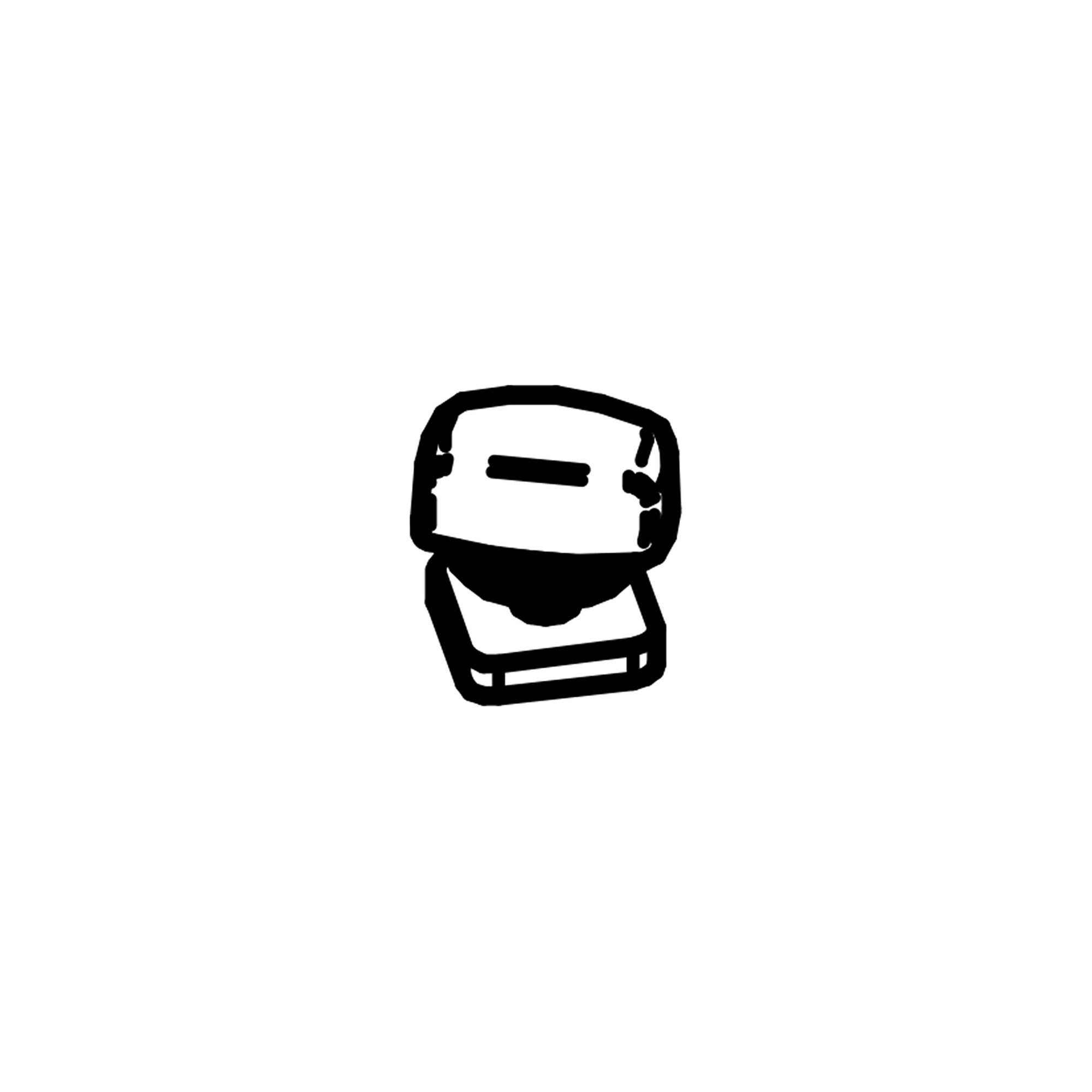 Knurled Nut Support Leg Thule 4200, 2 Pieces