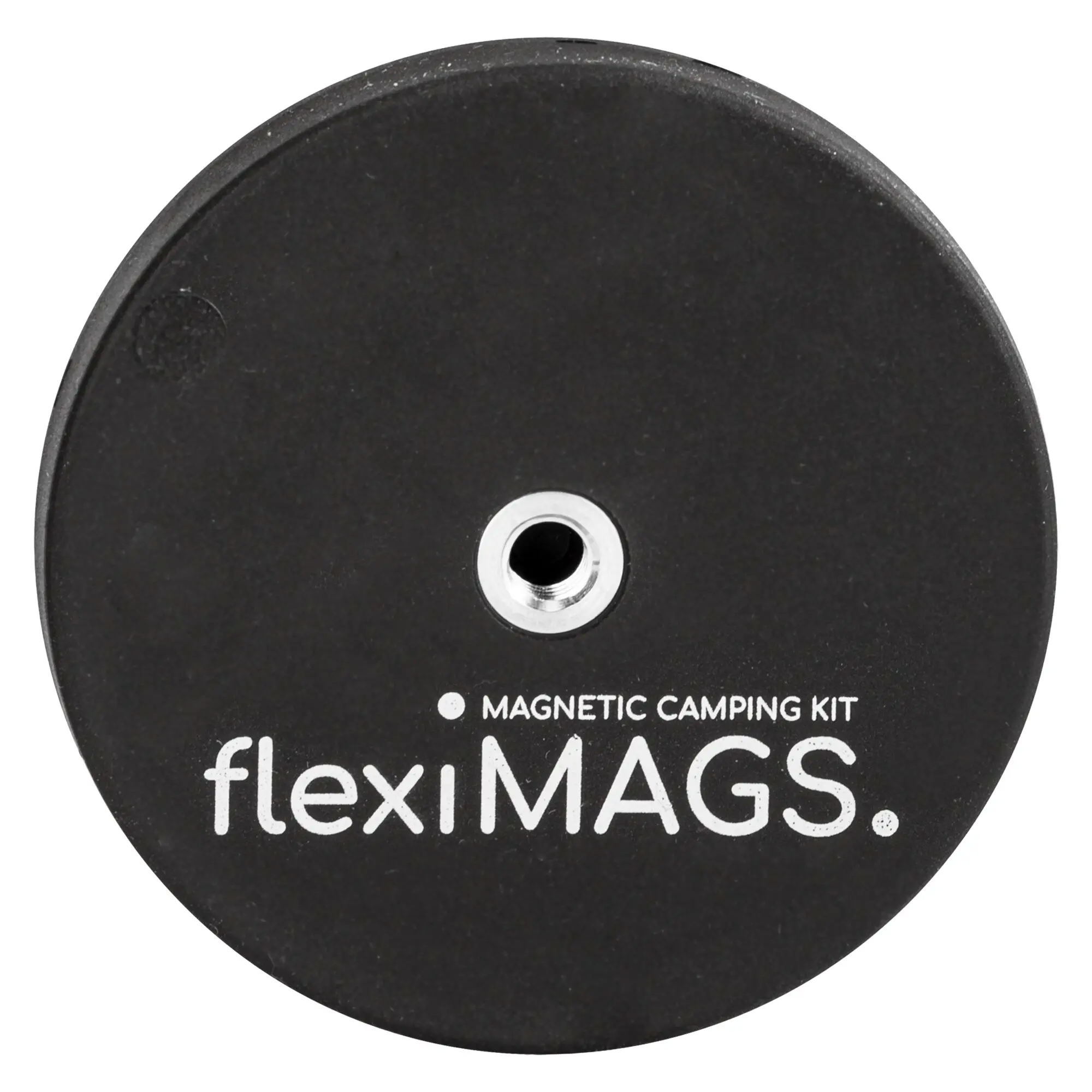 Magnet rund flexiMAGS, schwarz, 66 mm