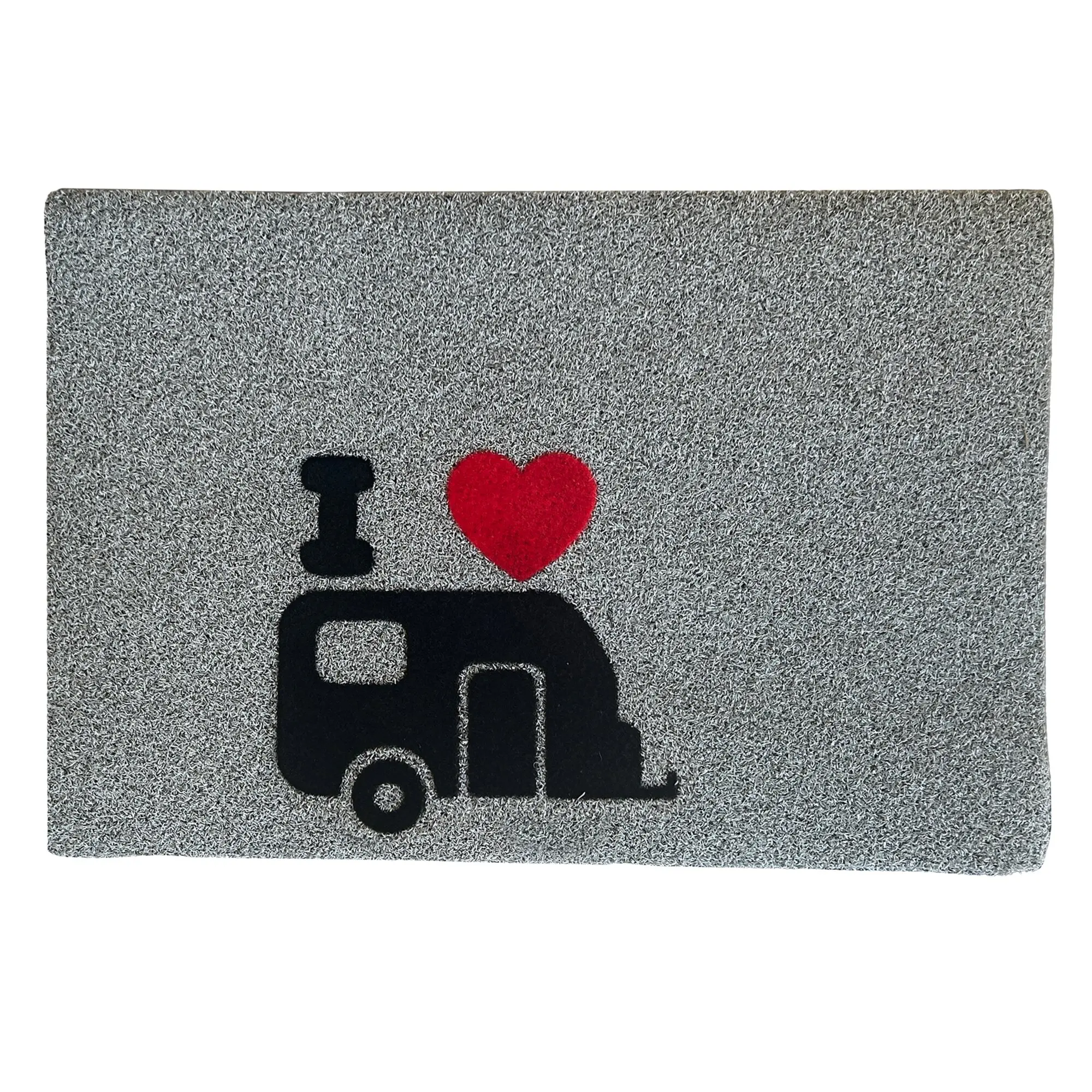 Fußmatte Green Flock „Grey“, Wohnwagen