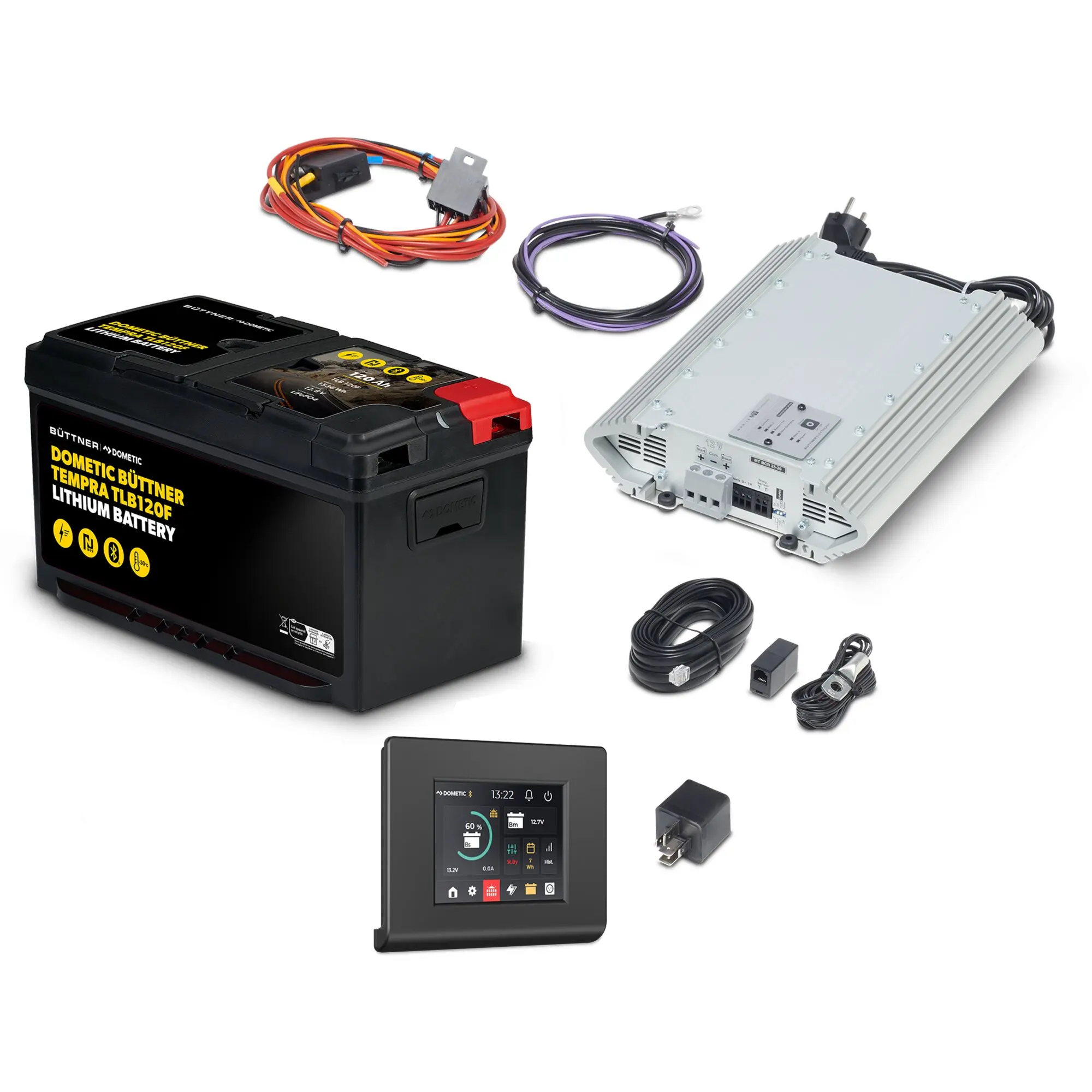 Lithium Batterie Power Set, 120 Ah