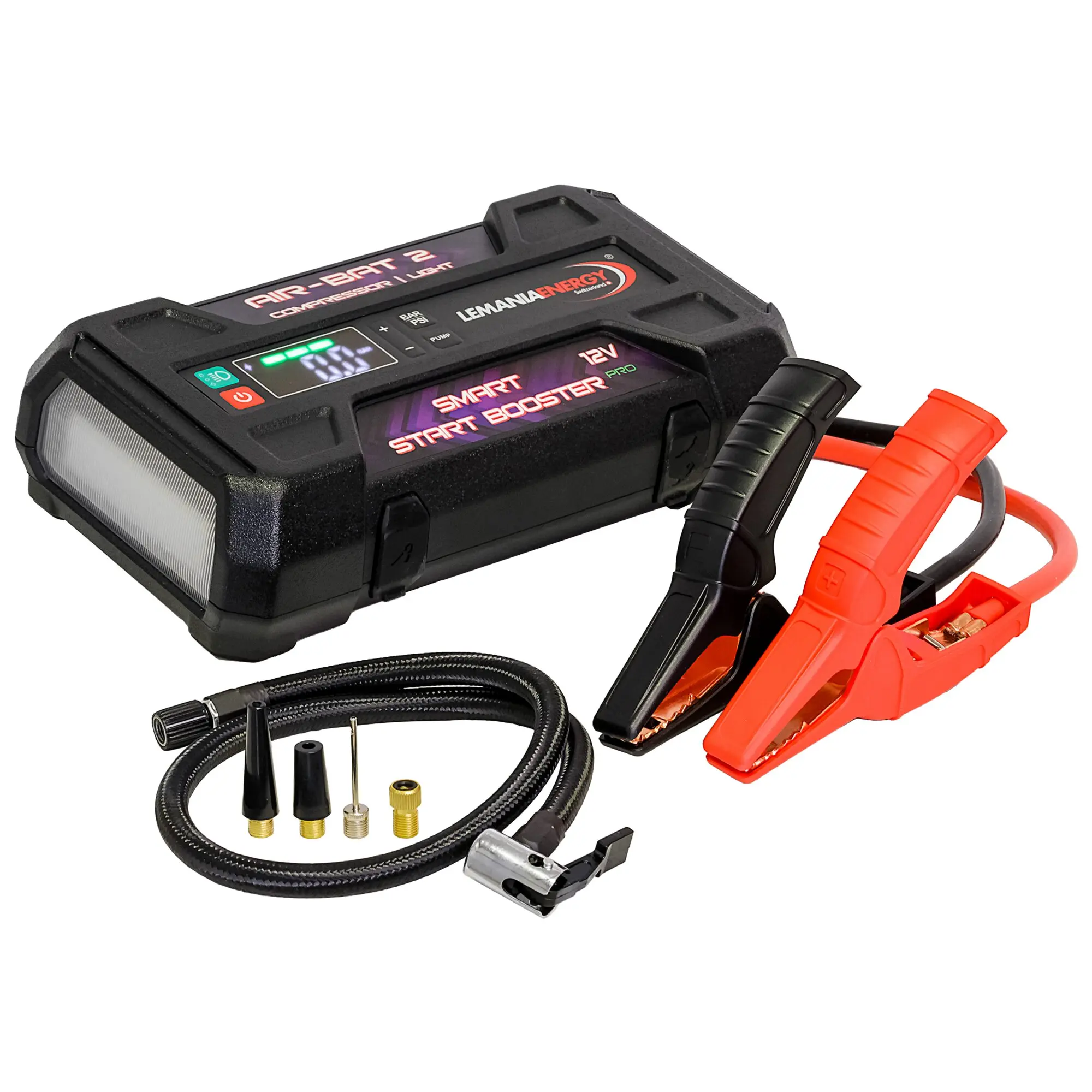 Air-Bat 2 Jumpstarter Multifunktionsgerät mit Starthilfe und Kompressor