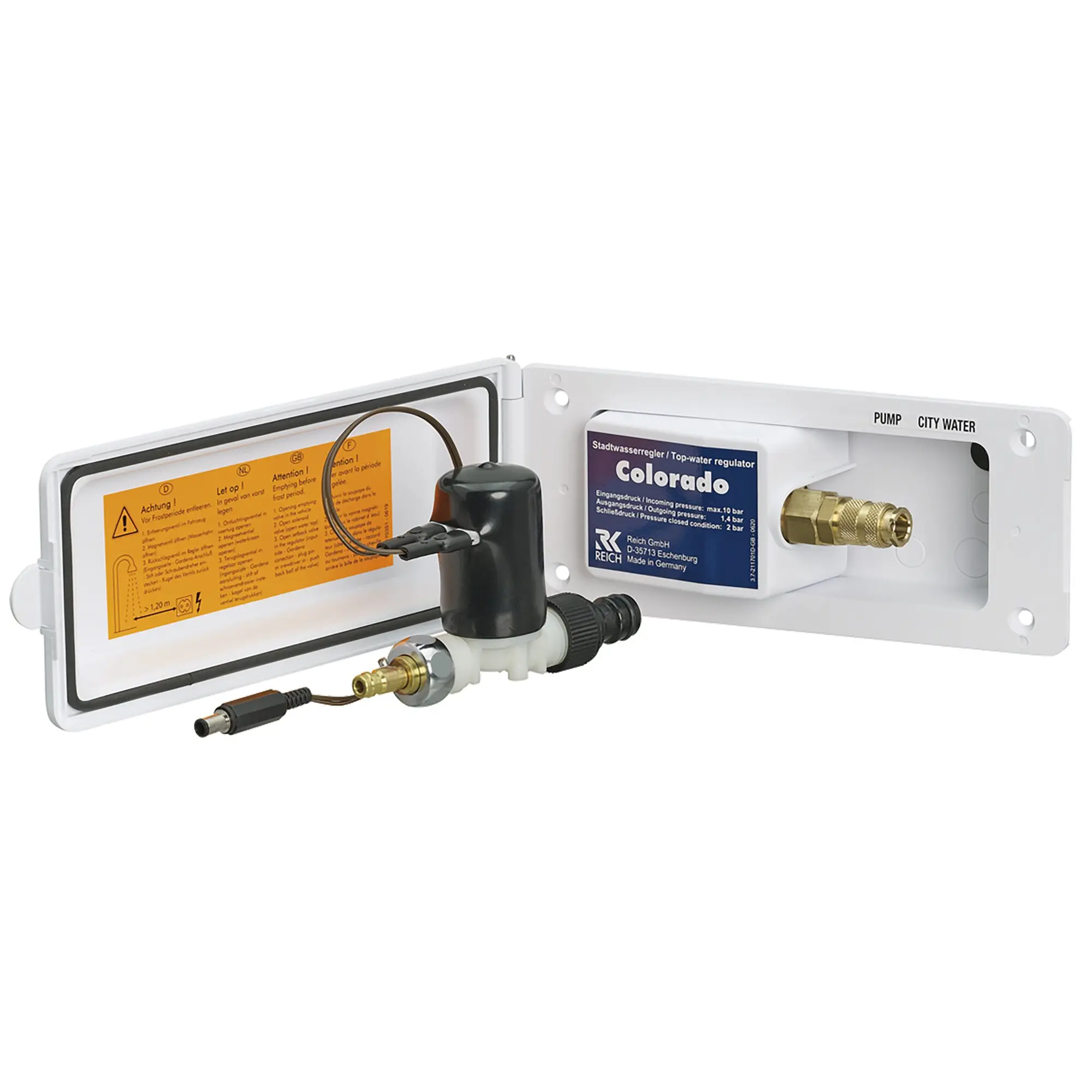 Stadtwasserregler Colorado mit Magnetventil