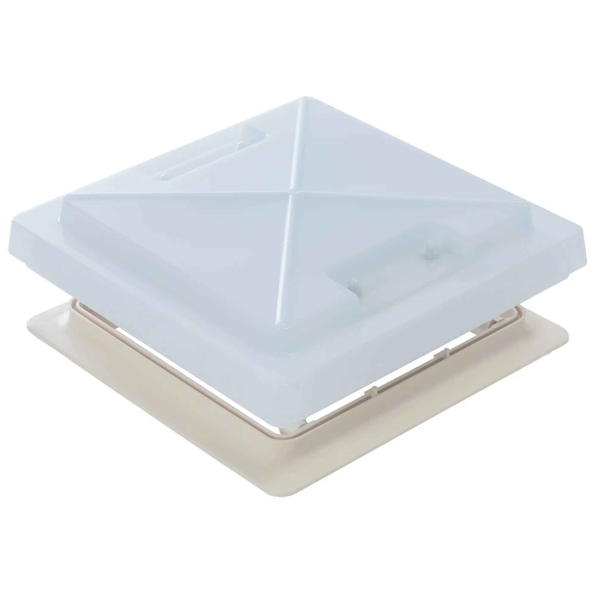 Dachhaube mit Fliegengitter Modell 29, 280 x 280 mm